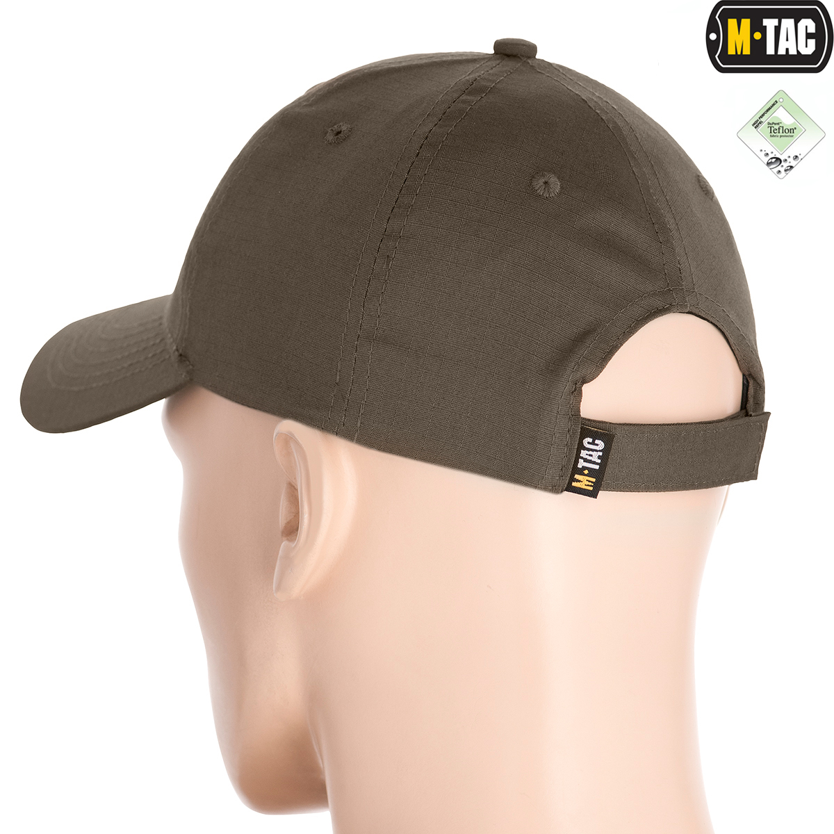 M-Tac бейсболка Flex рип-стоп Dark Olive — 3