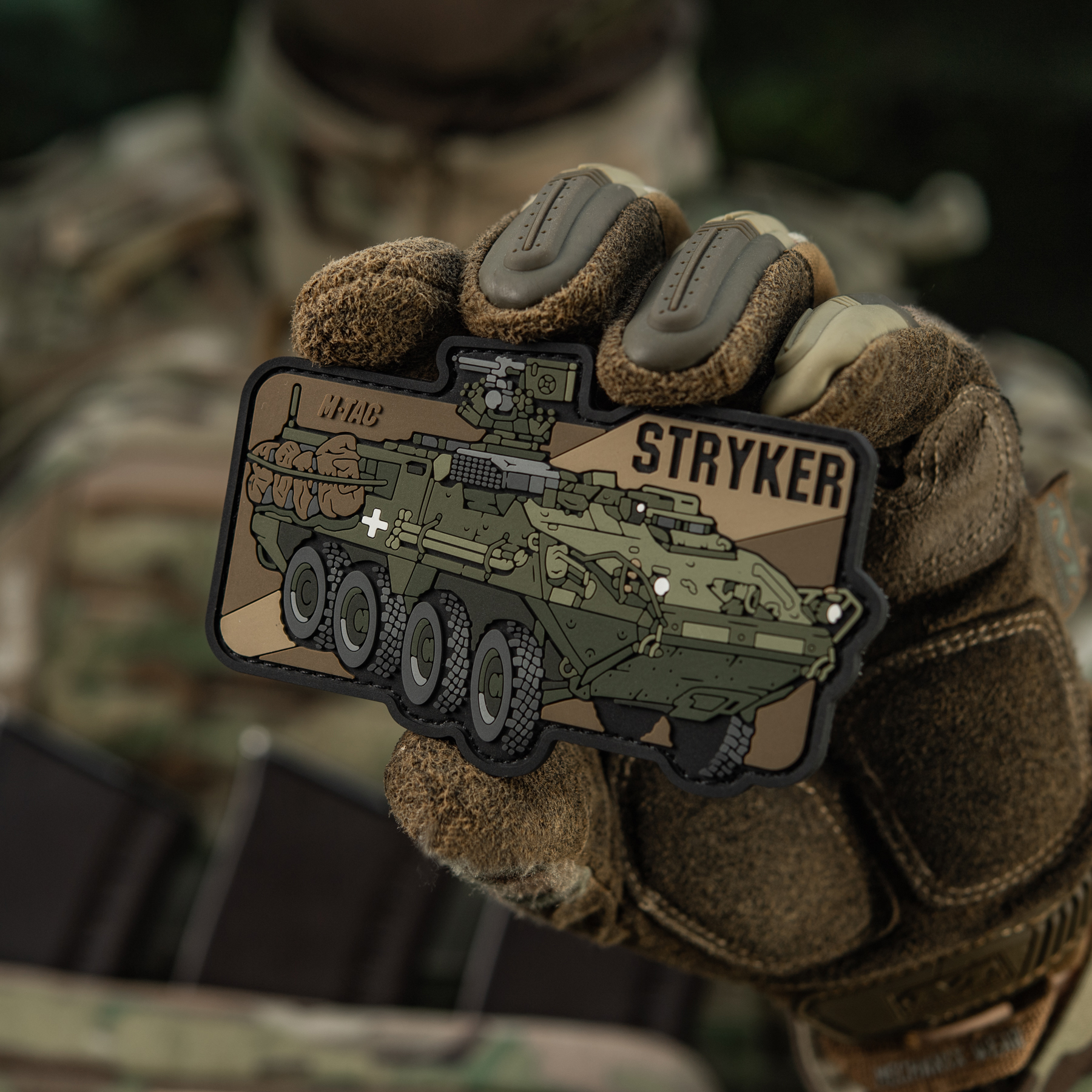M-Tac нашивка Stryker (PVC) — 12