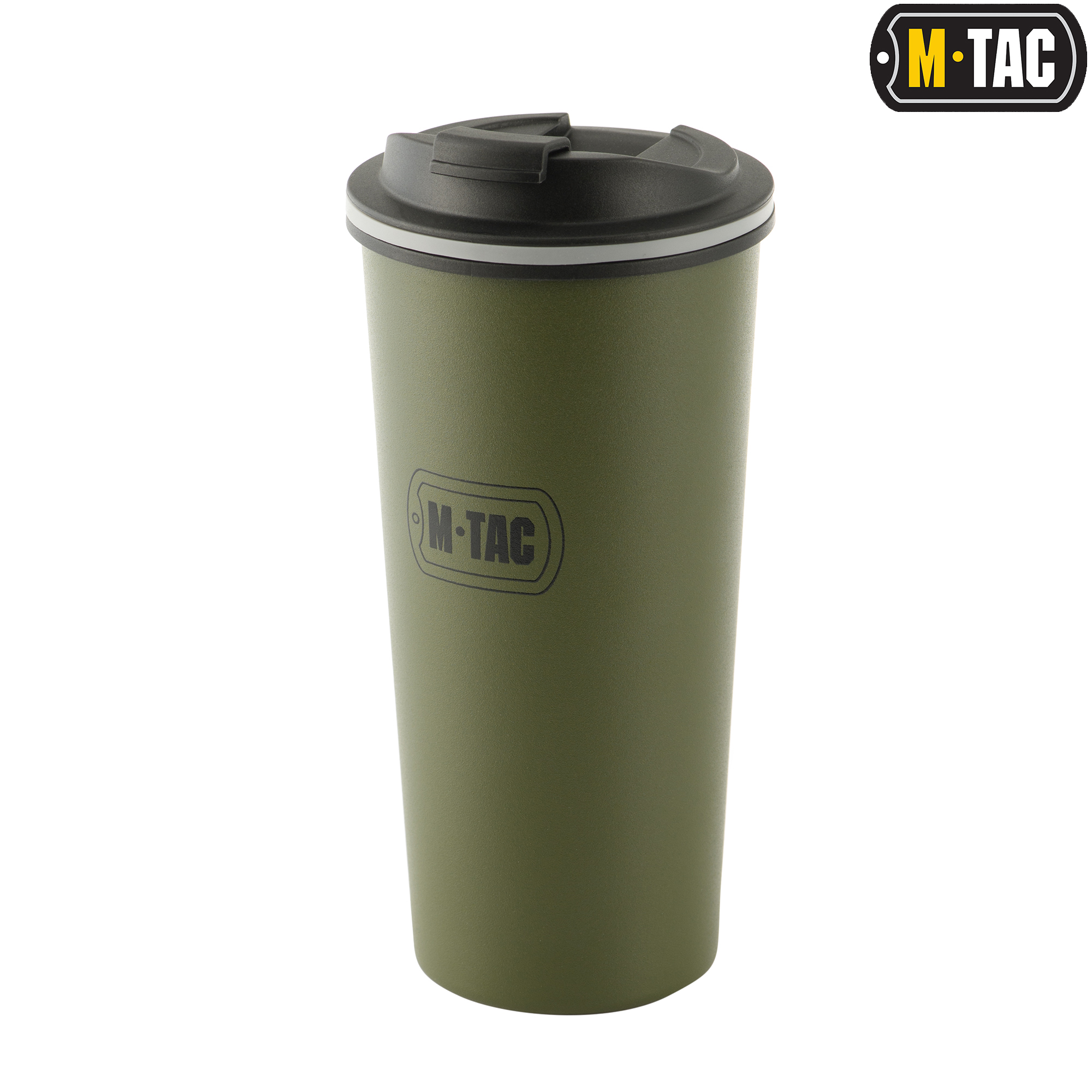 M-Tac термокружка с клапаном 450 мл олива — 2