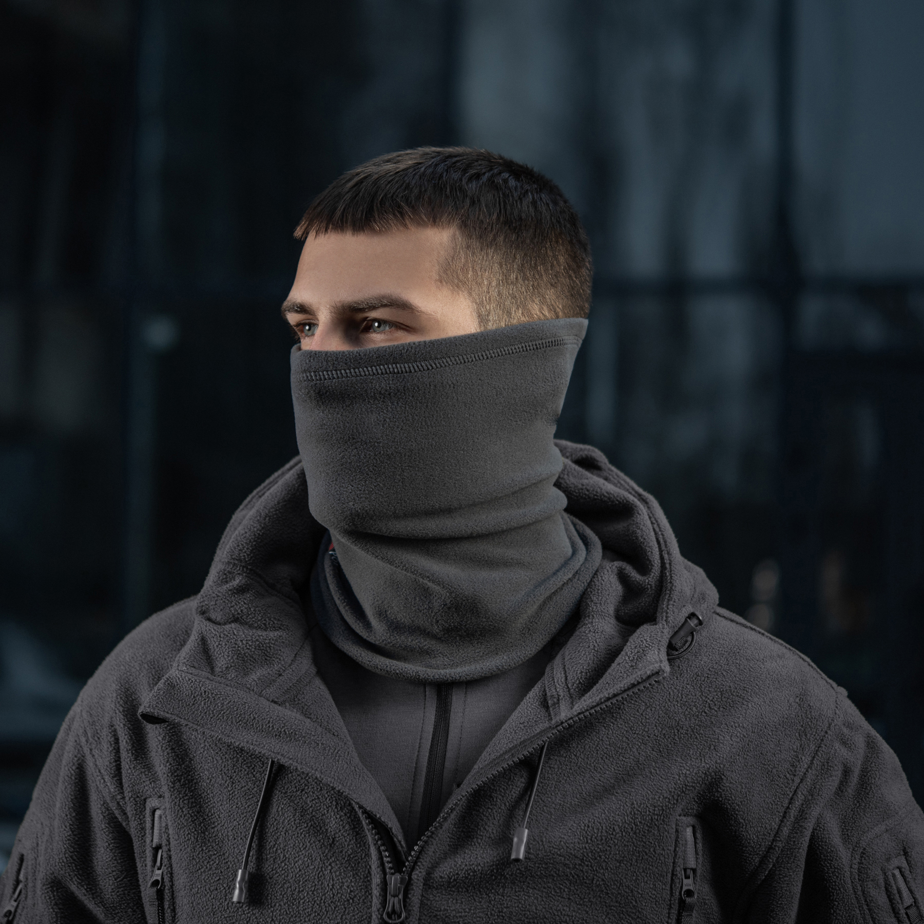 M-Tac шарф-труба Polartec Dark Grey — 15