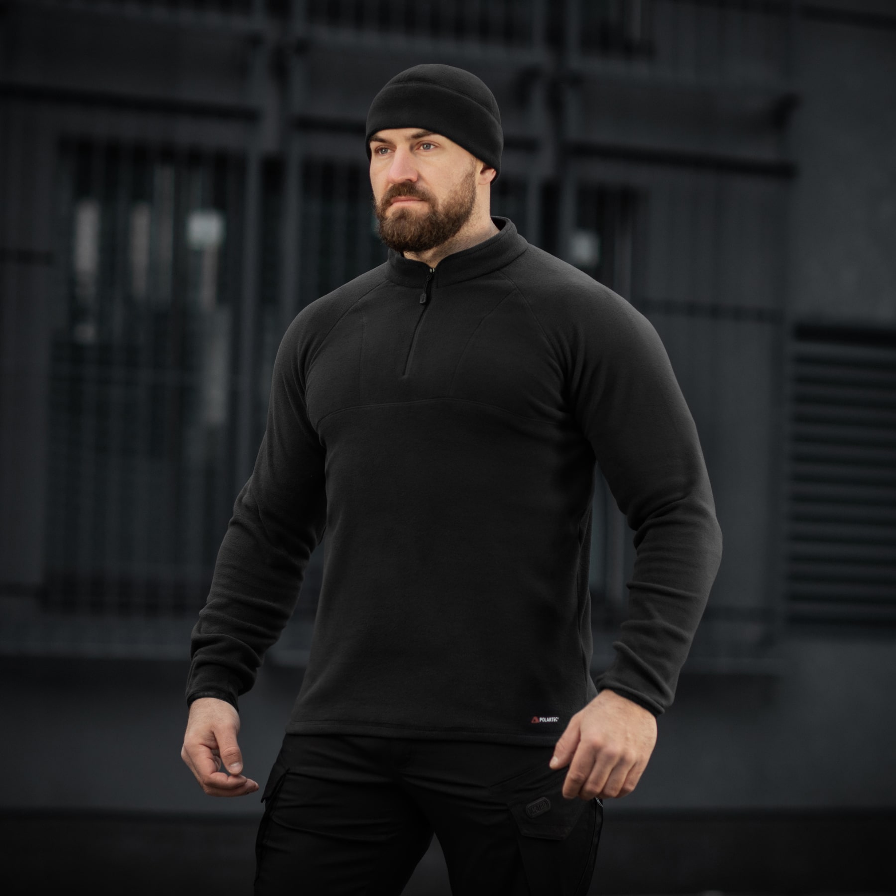M-Tac кофта Delta Polartec реглан Black — 12