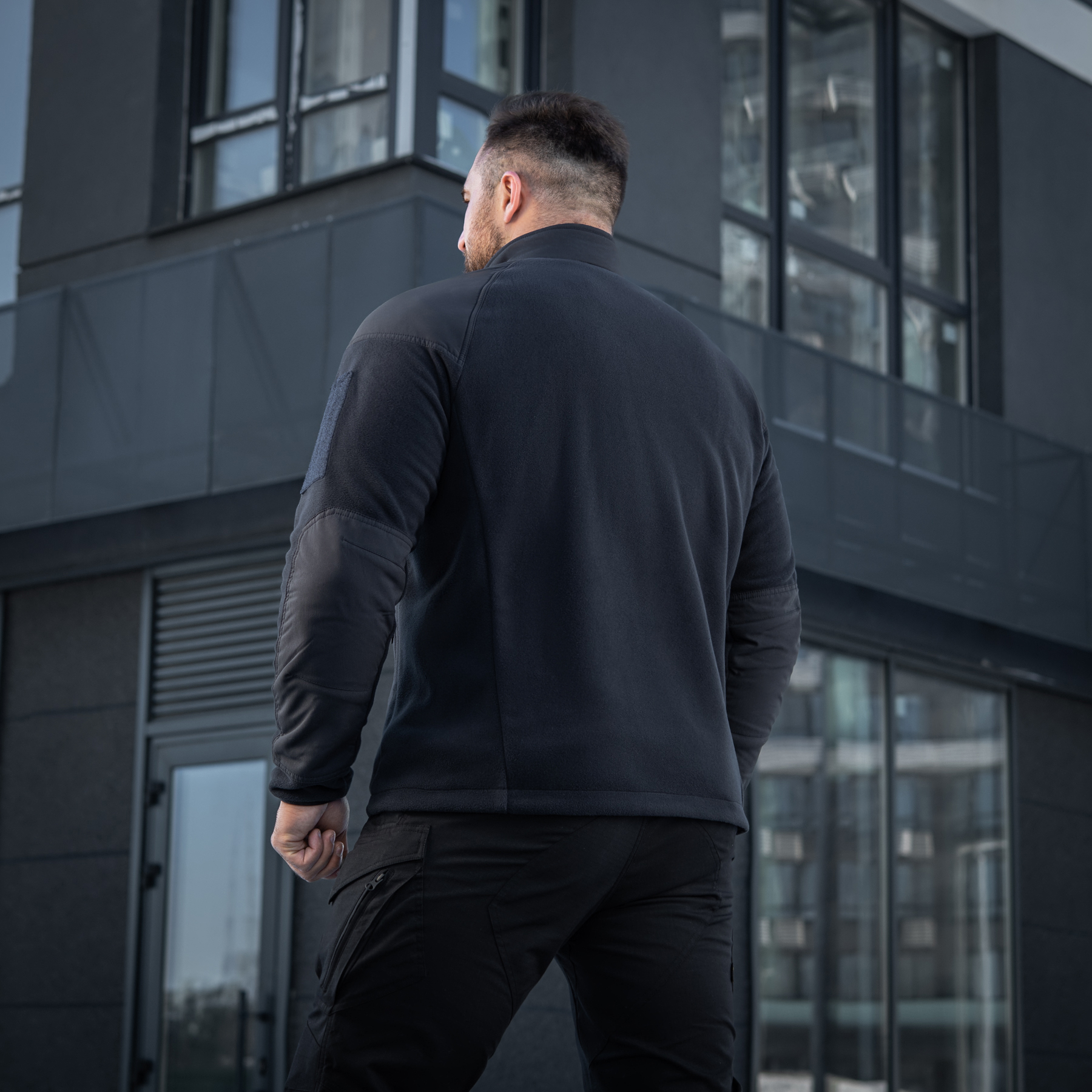 M-Tac куртка Combat Fleece Polartec Jacket Dark Navy Blue — 23