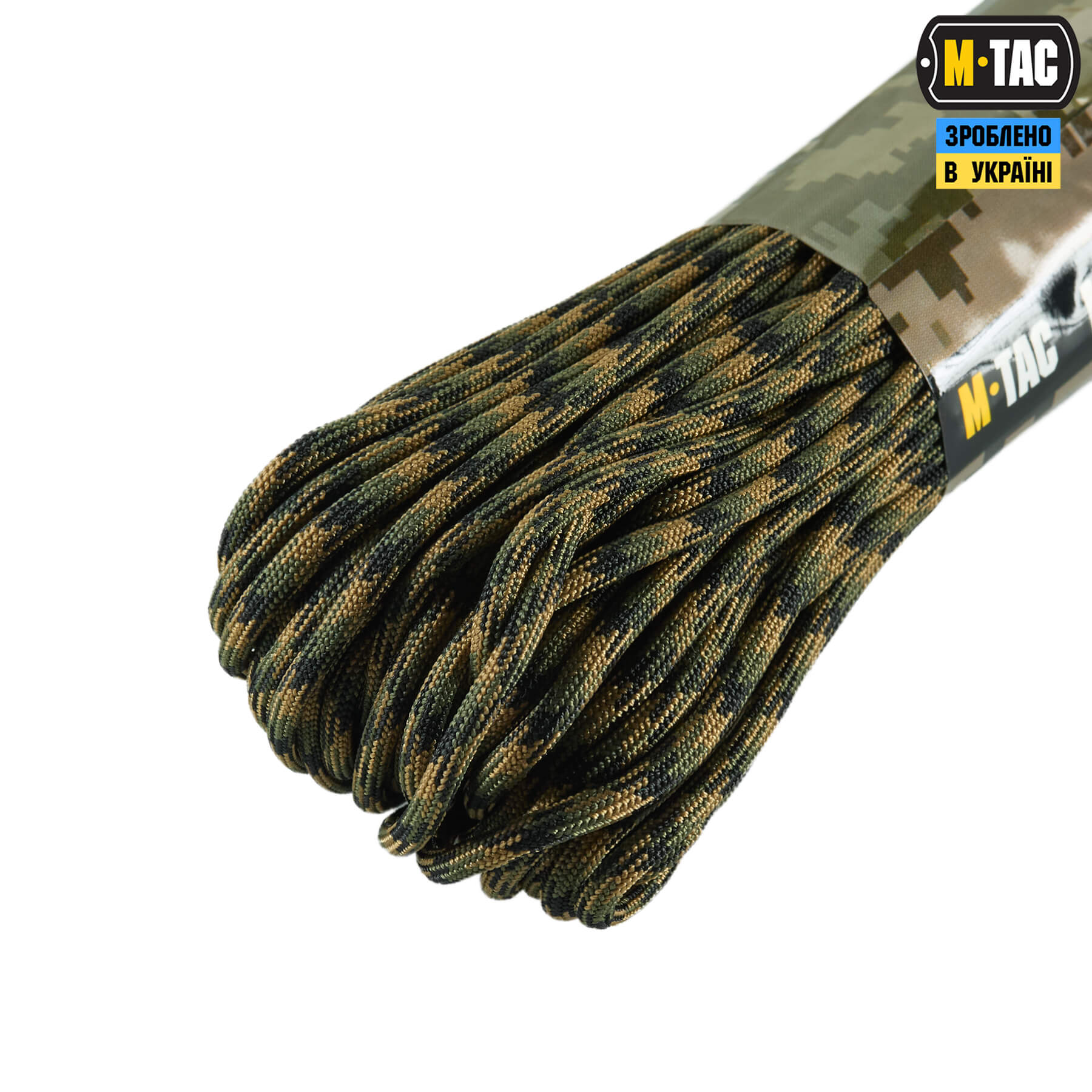 M-Tac паракорд 550 mil-spec 30m Woodland Marpat — 4