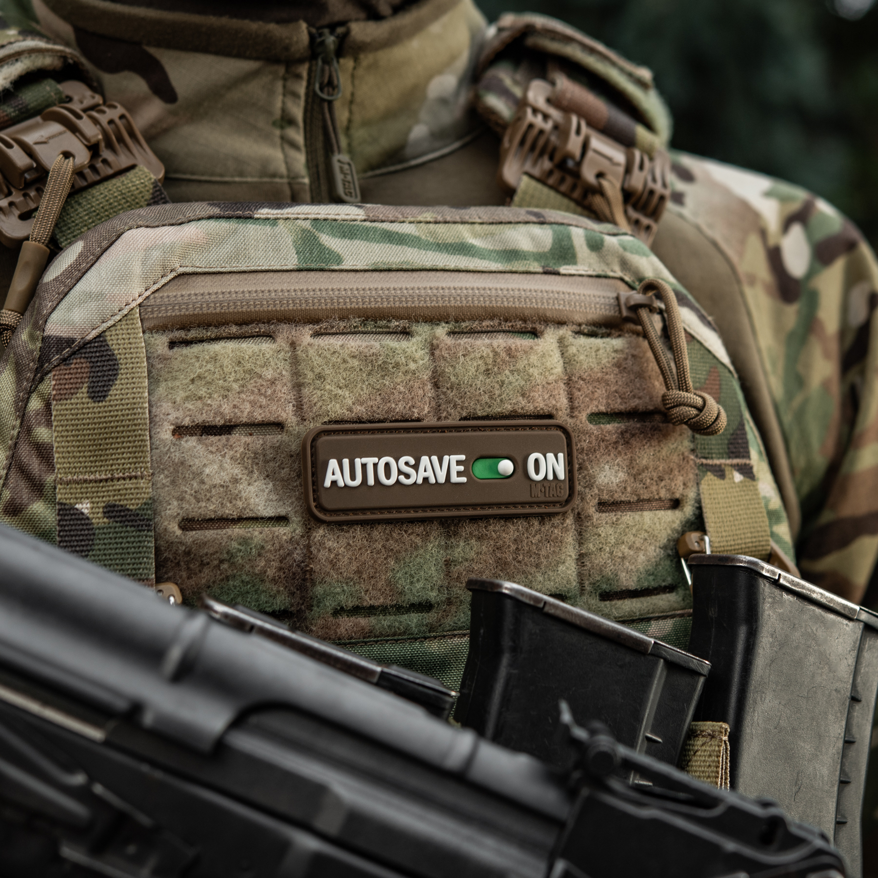 M-Tac нашивка Autosave PVC Coyote — 8