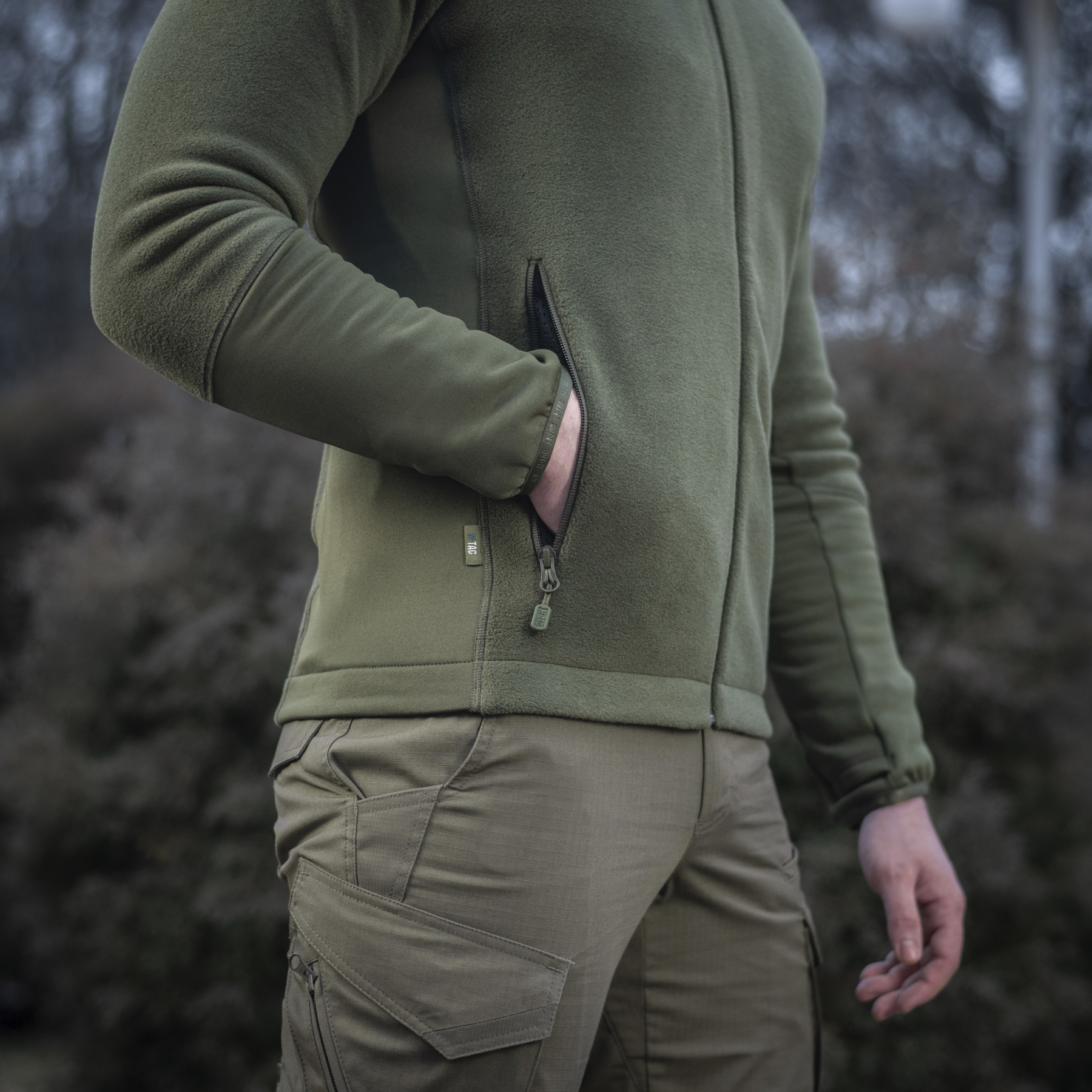 M-Tac кофта Polartec Sport Army Olive — 22