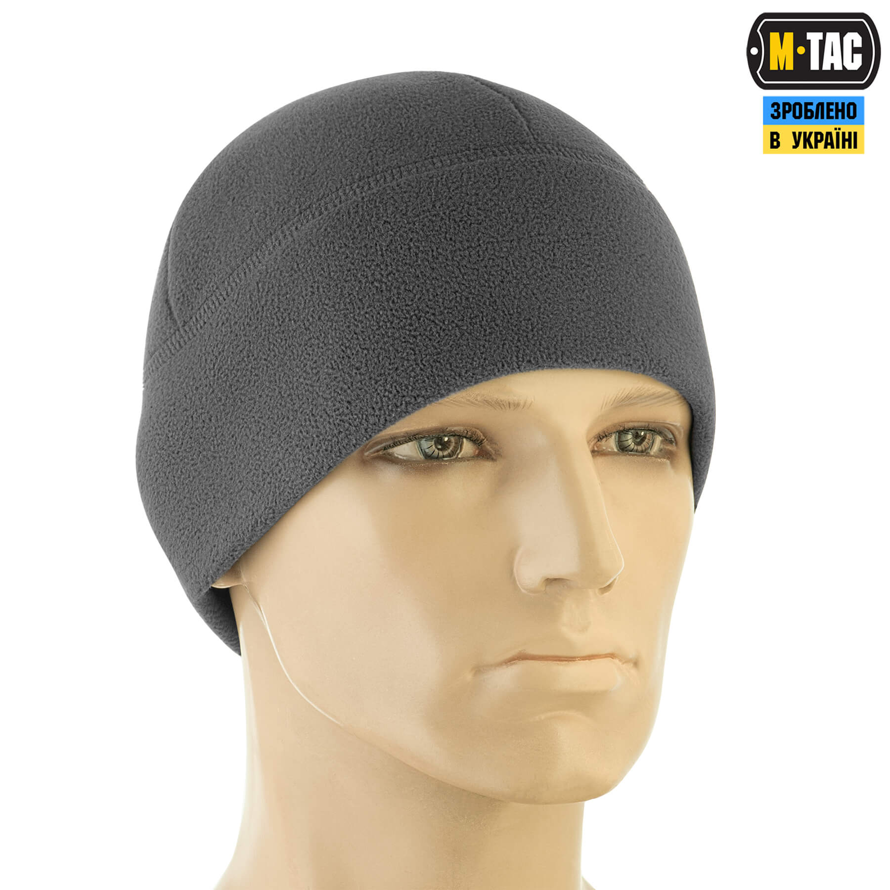 M-Tac шапка Watch Cap Elite флис (320г/м2) Dark Grey — 4