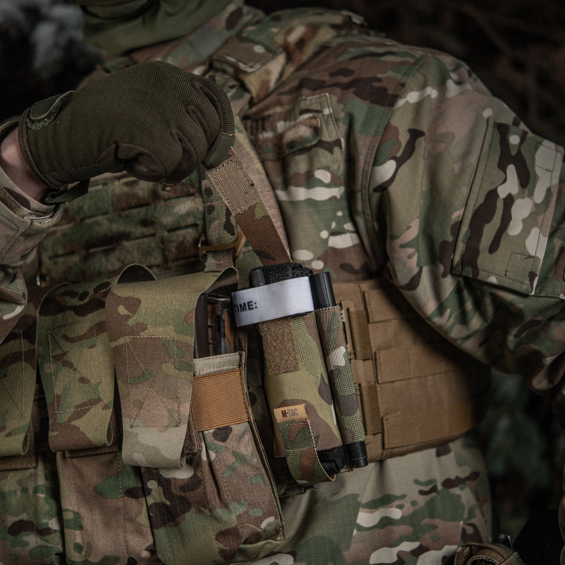 M-Tac подсумок для турникета эластичный на липучке Gen.III Multicam — 20