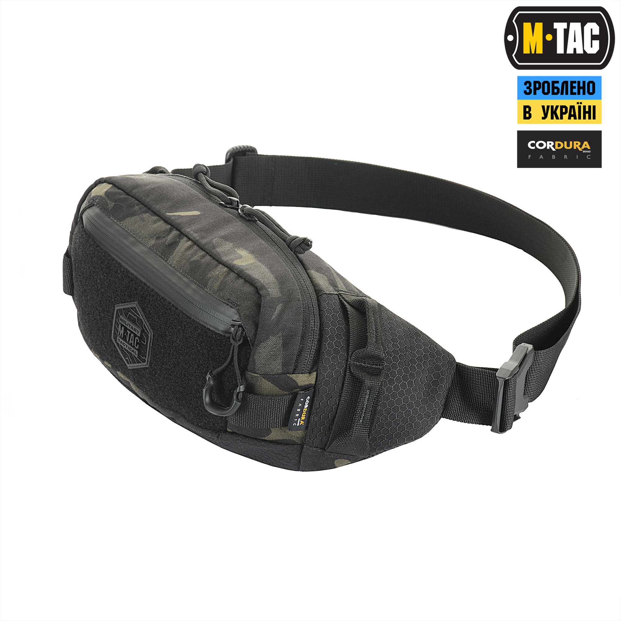 M-Tac сумка Waist Bag Elite Hex Multicam Black/Black — 3