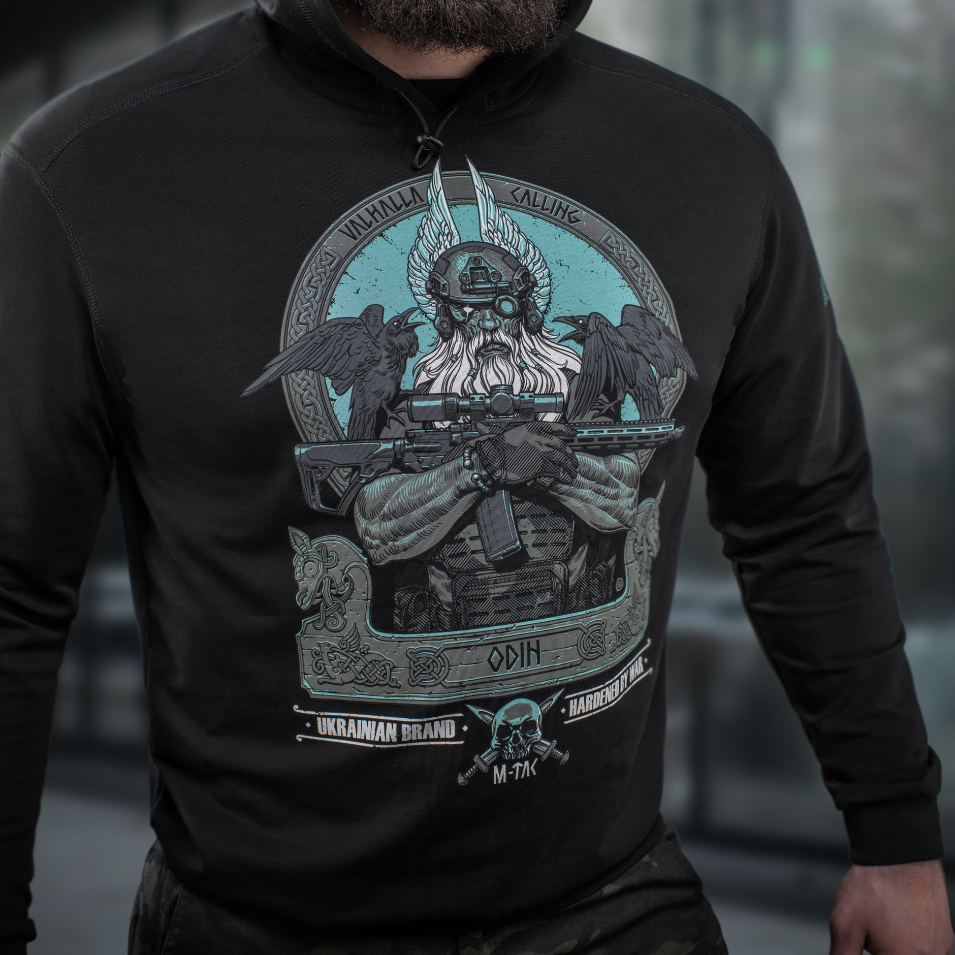 M-Tac кофта Hoodie Odin Mystery Black — 18