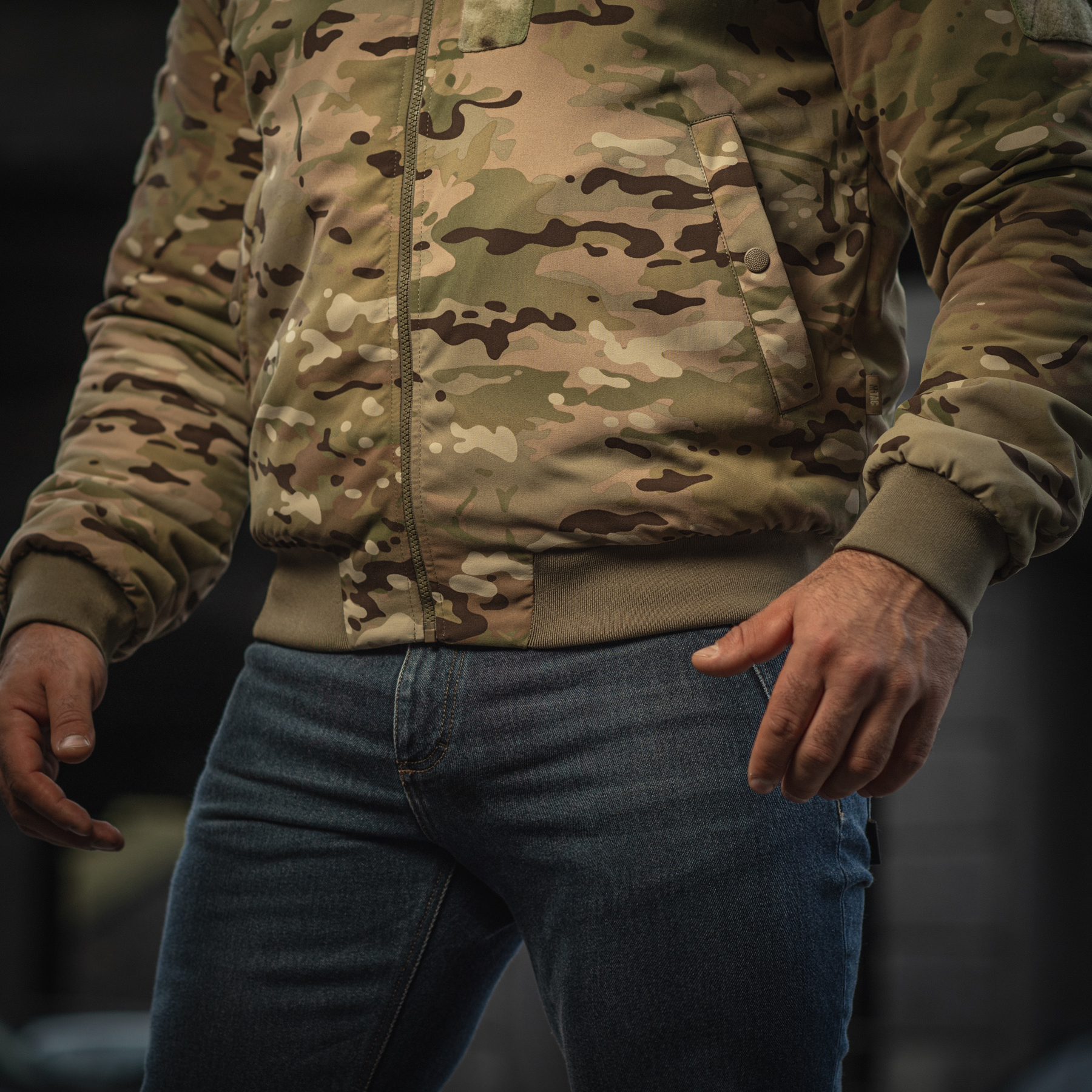 M-Tac куртка MA-1 Hooded Military Primaloft MC — 42