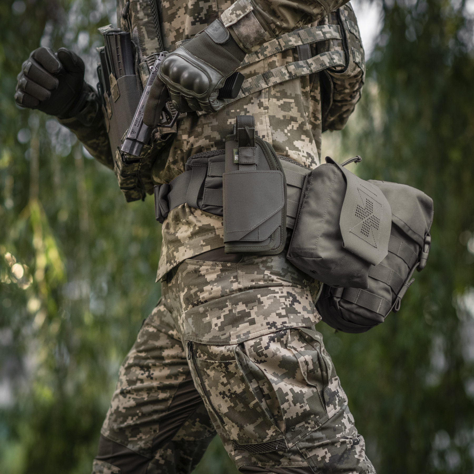 M-Tac кобура универсальная Elite Left Ranger Green — 14