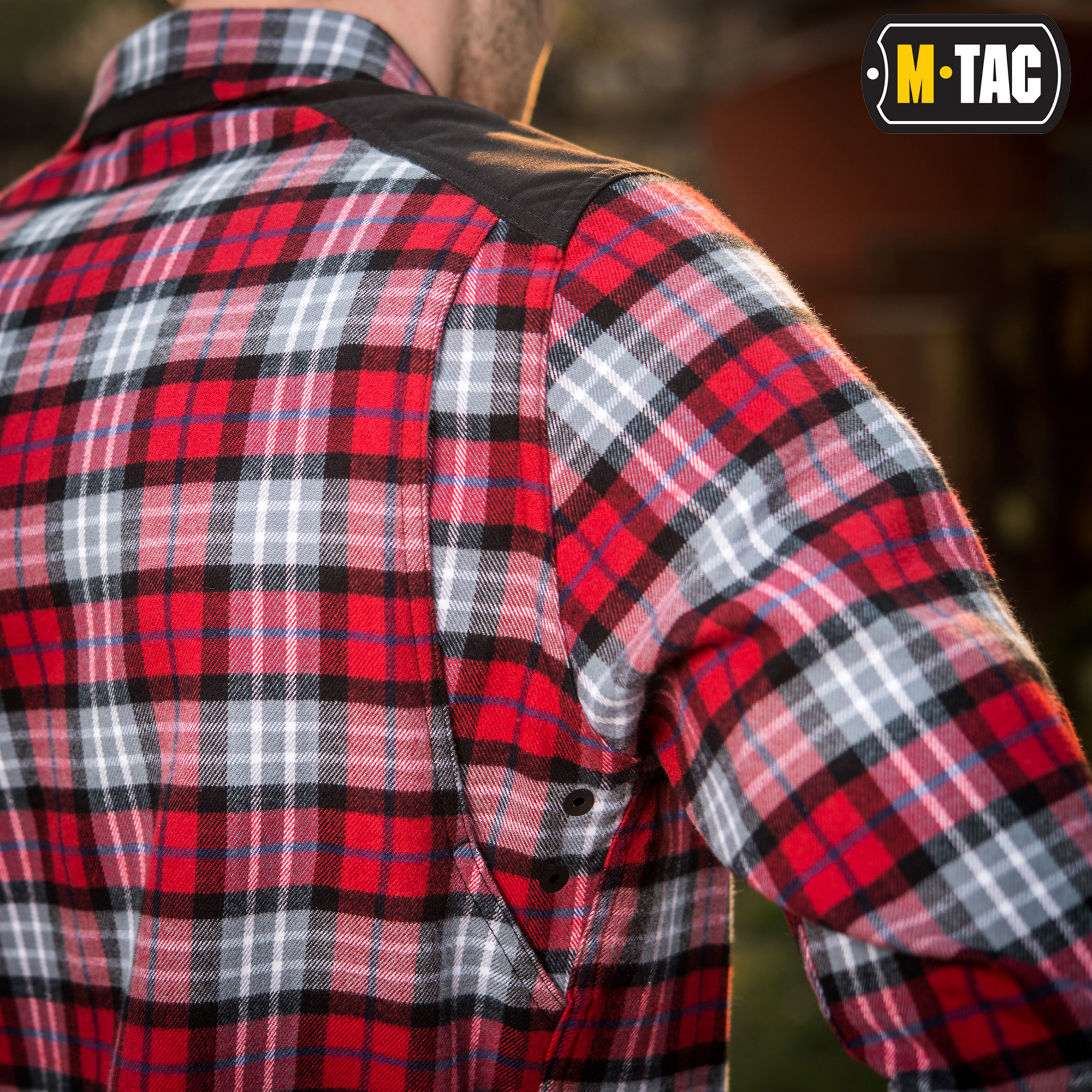 M-Tac рубашка Redneck Cotton Shirt Red — 11
