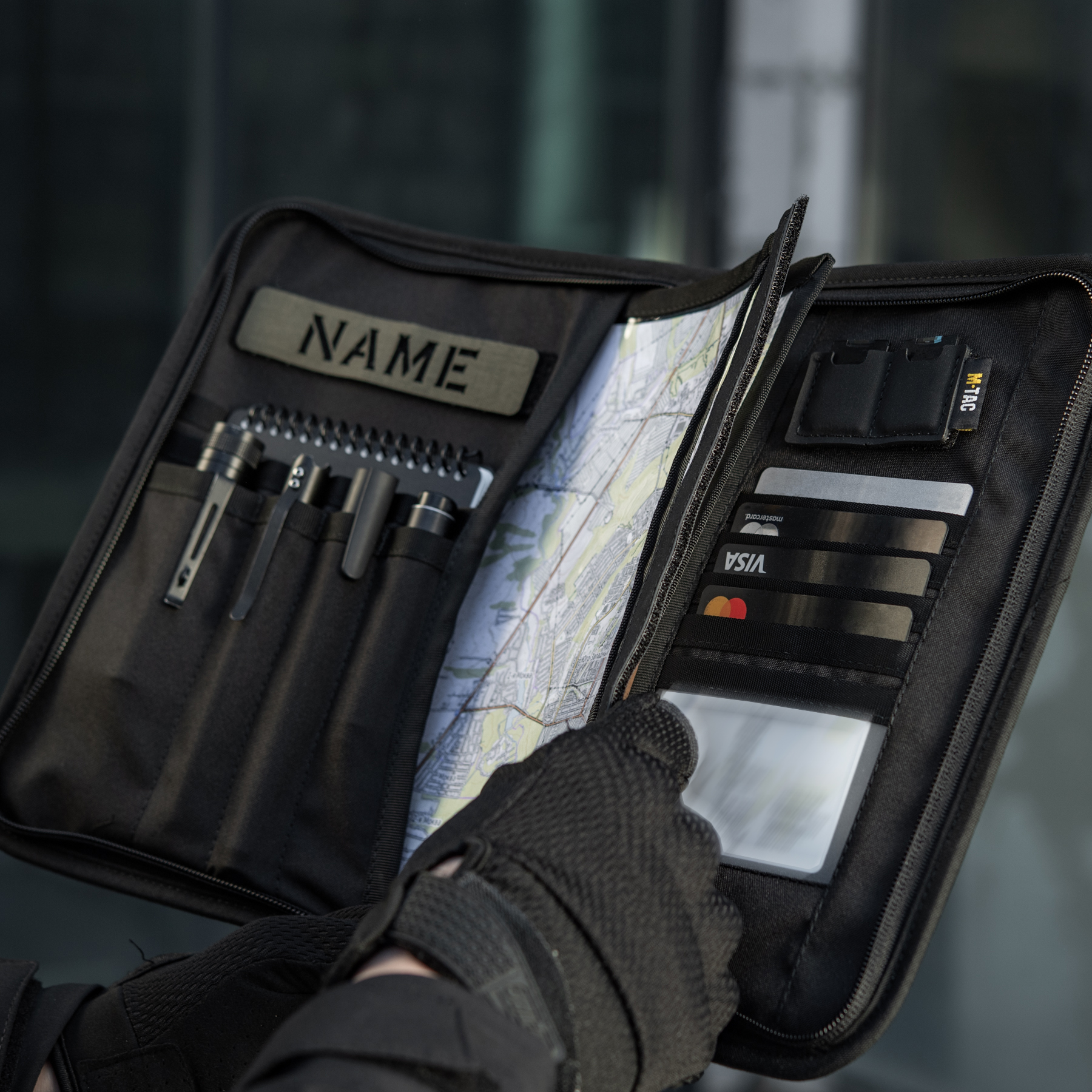 M-Tac планшет-органайзер А5 Elite Black — 36