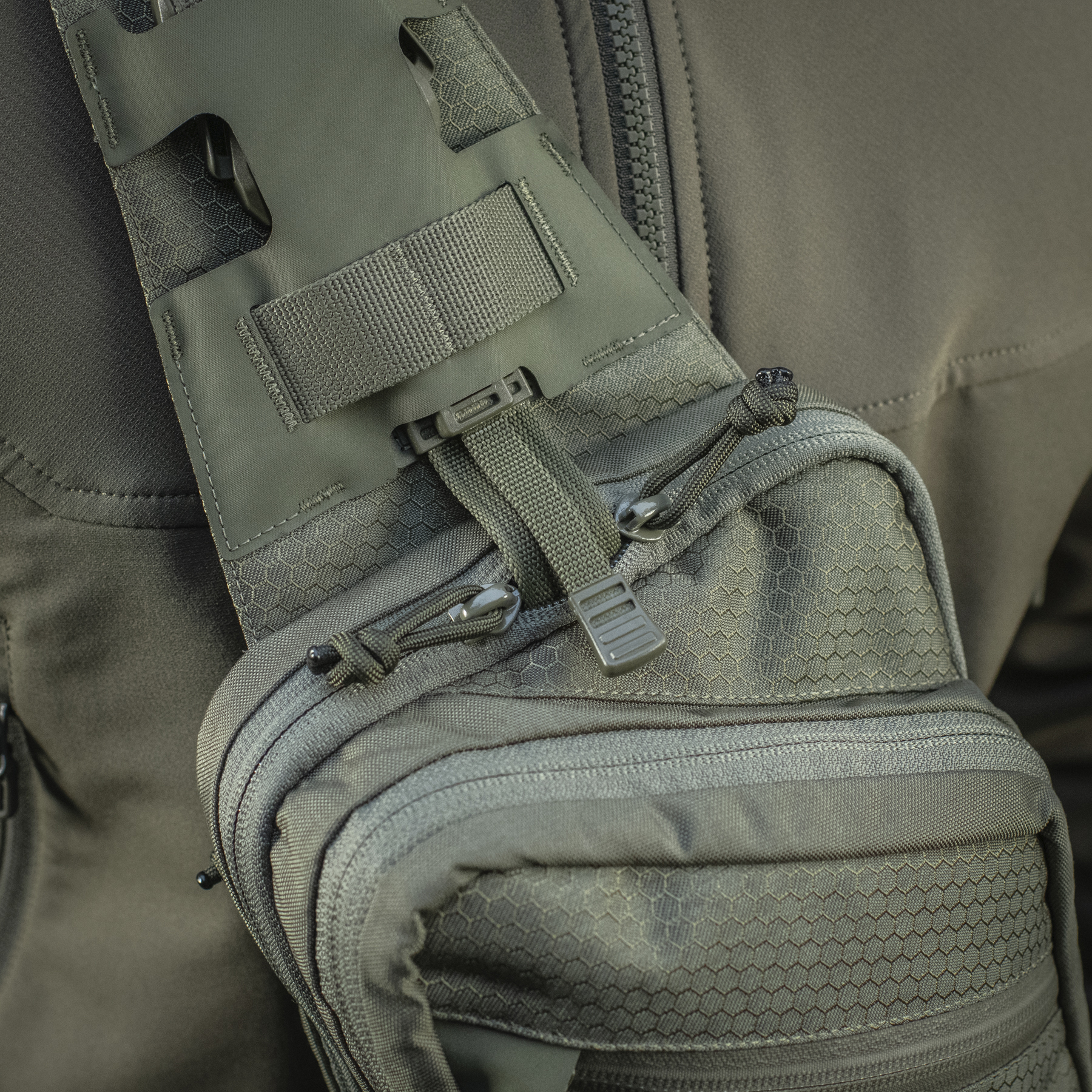 M-Tac сумка Sling Pistol Bag Elite Hex Ranger Green — 20