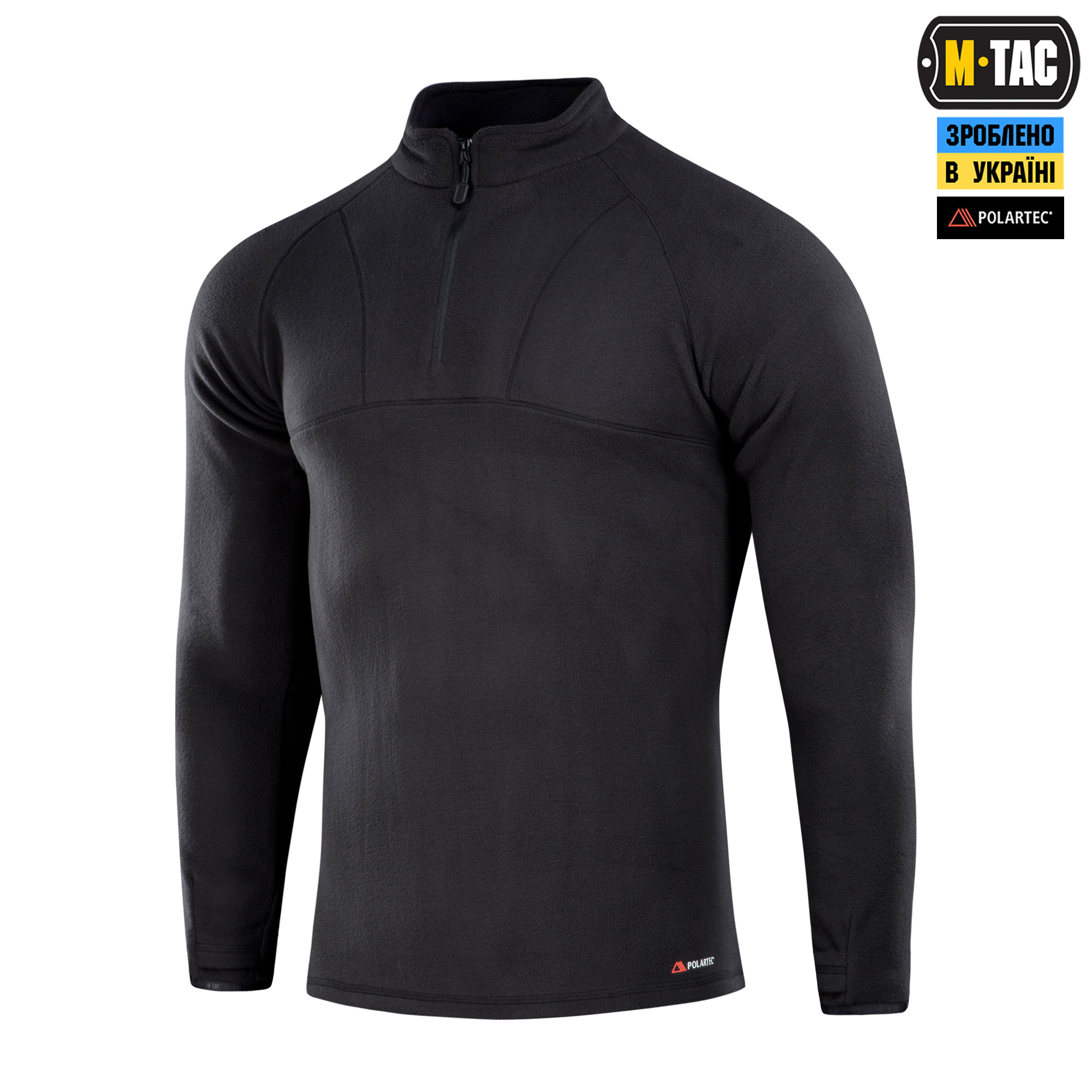 M-Tac кофта Delta Polartec реглан Black — 2