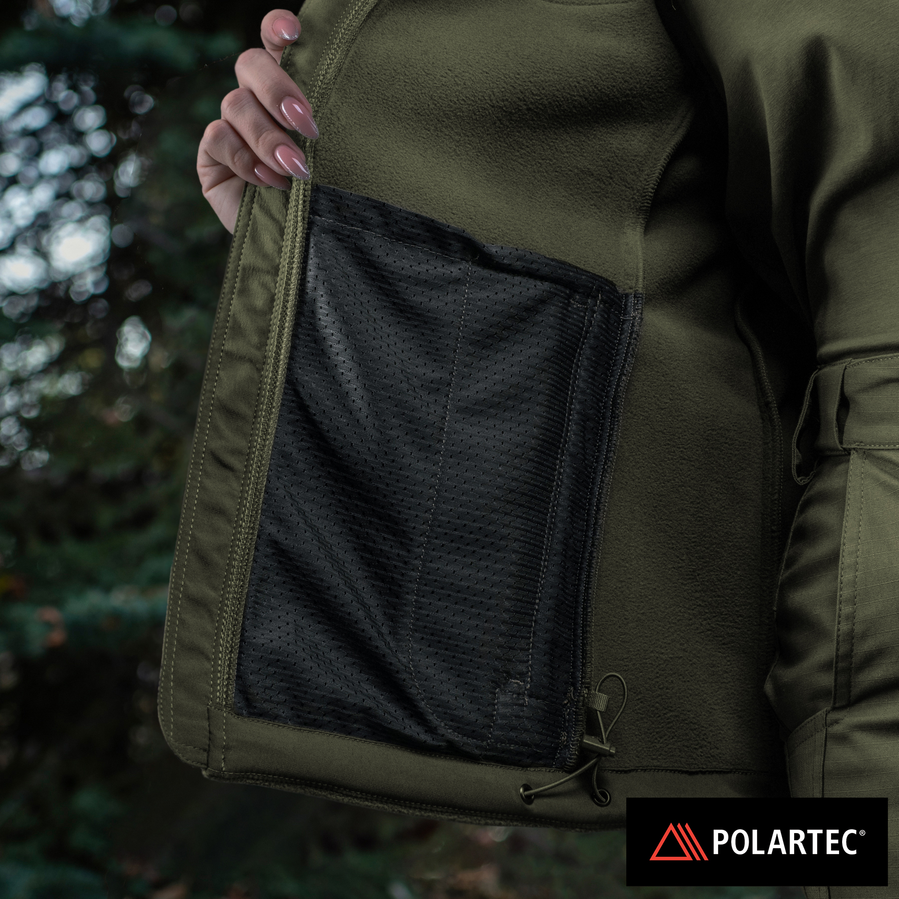 M-Tac куртка Combat Fleece Polartec Jacket Lady Army Olive — 18