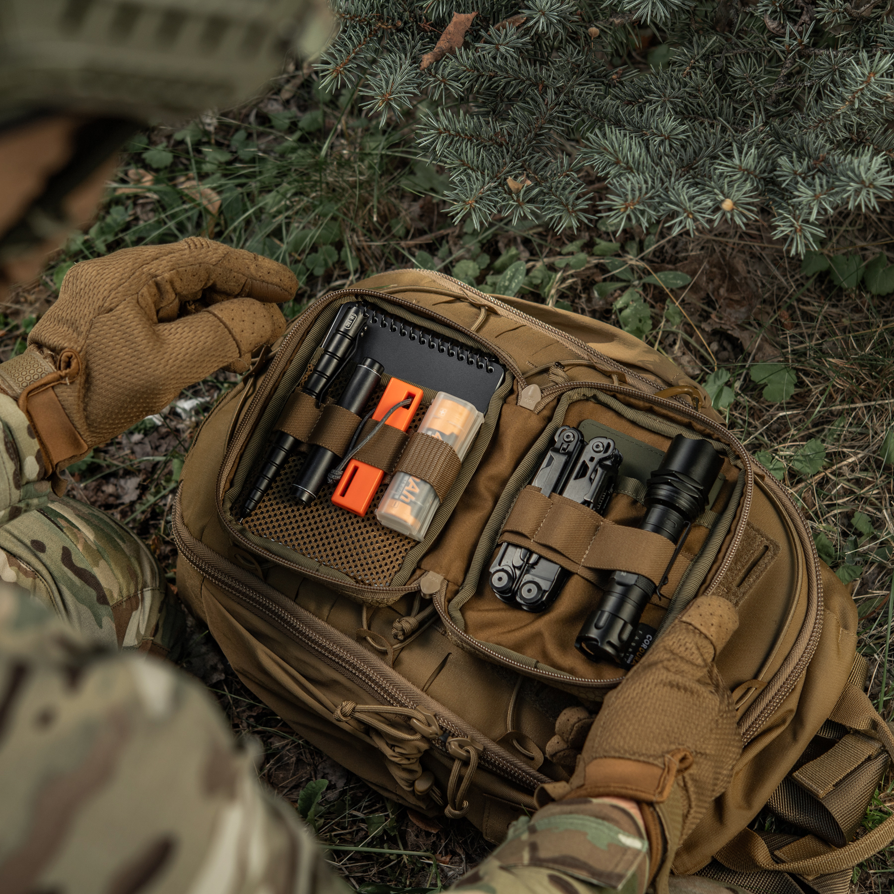 M-Tac EDC Pocket HEX Elite Coyote — 27