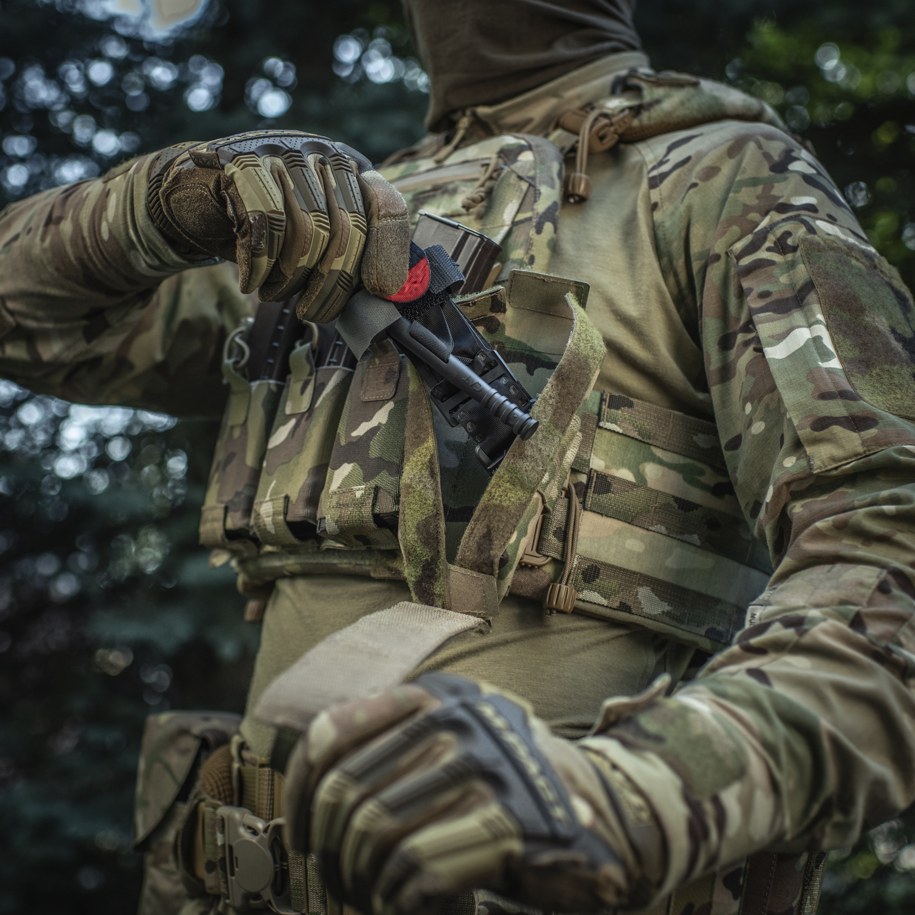M-Tac подсумок для турникета закрытый FLAP Multicam — 31