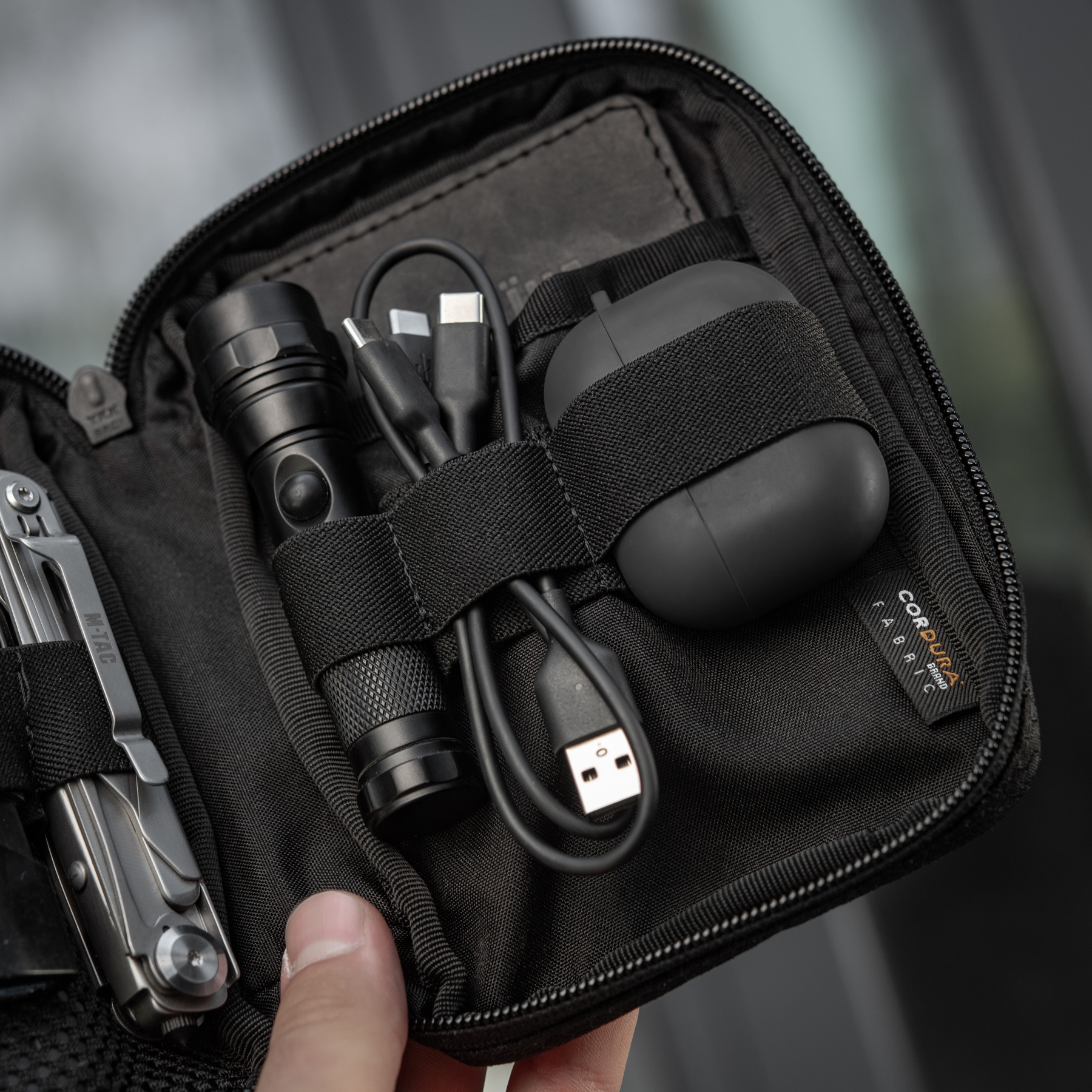 M-Tac EDC Pocket HEX Elite Black — 29