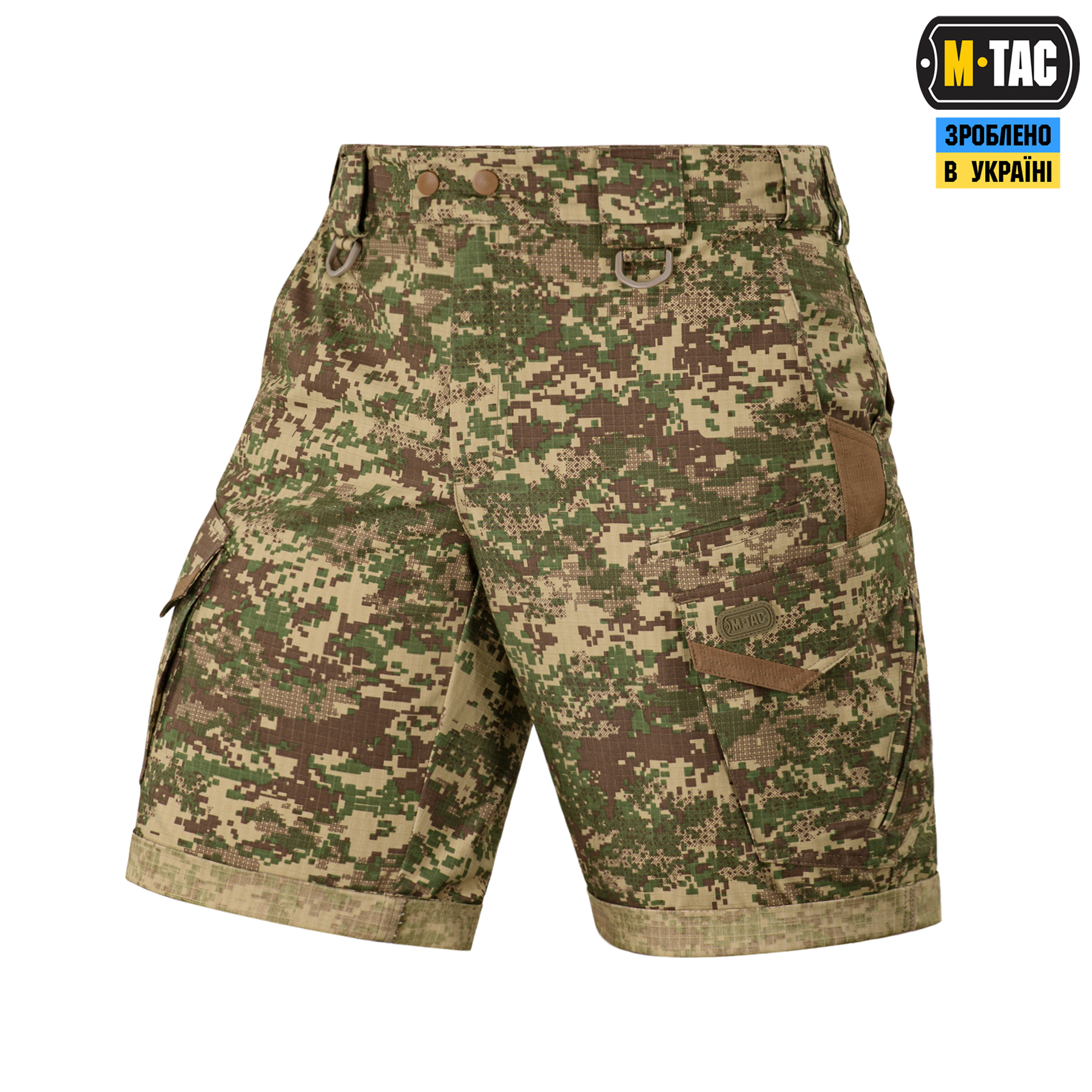 M-Tac шорты Aggressor Gen.II рип-стоп NGU Camo — 2