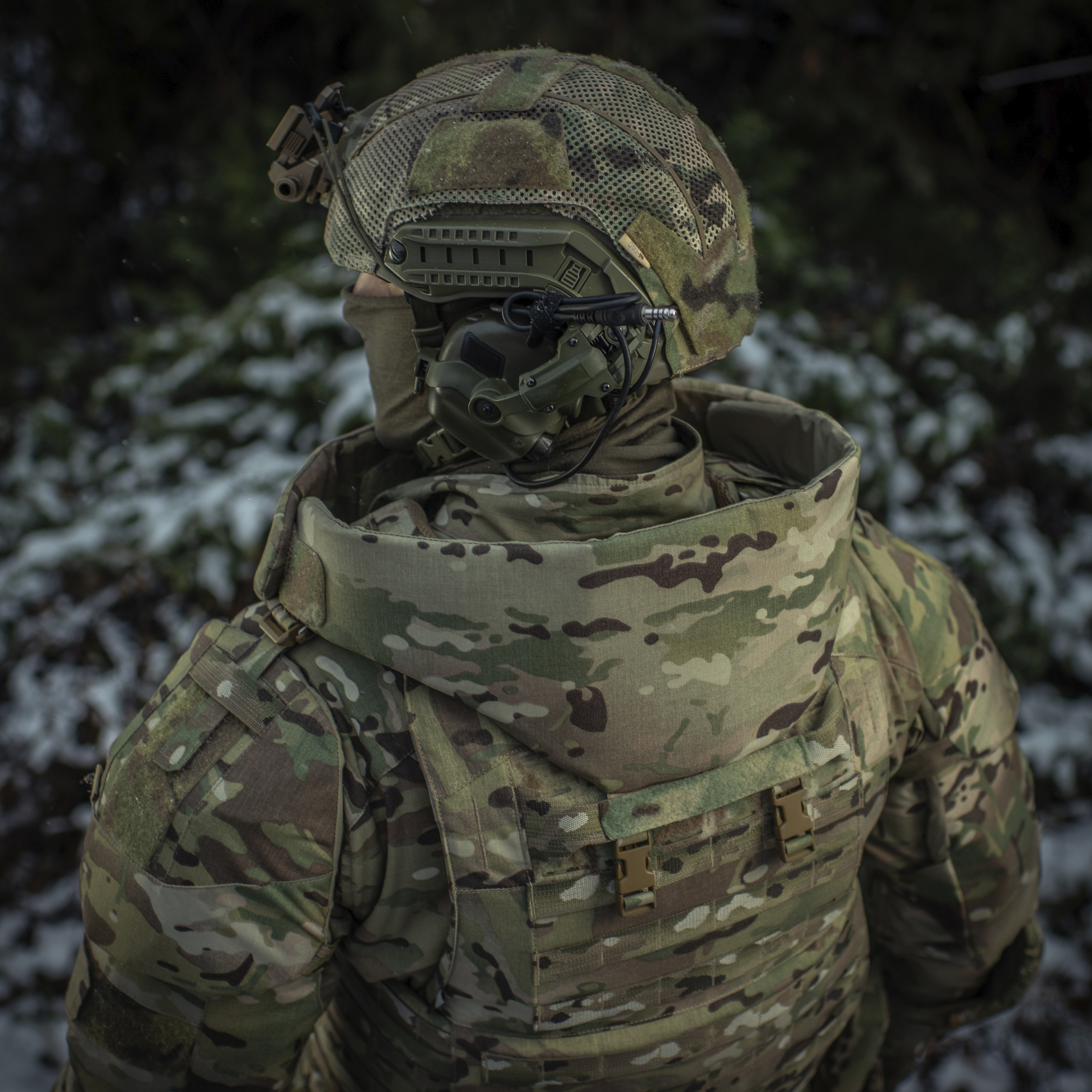 M-Tac Горжет Sturm с баллистическими пакетами 1 класс (FMS) Multicam — 34