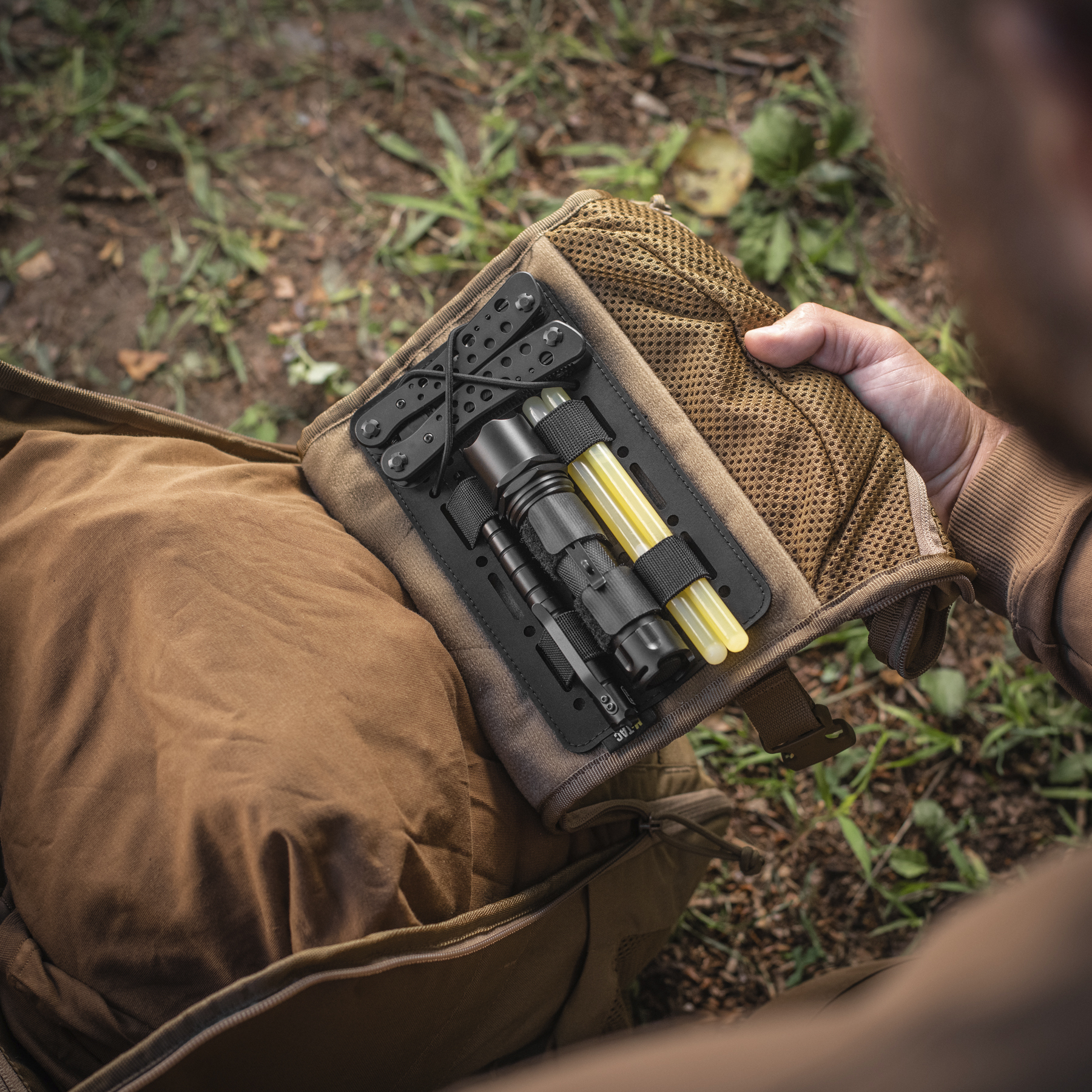 M-Tac вставка модульная MOLLE 19,5х11 Laser Cut Black — 8