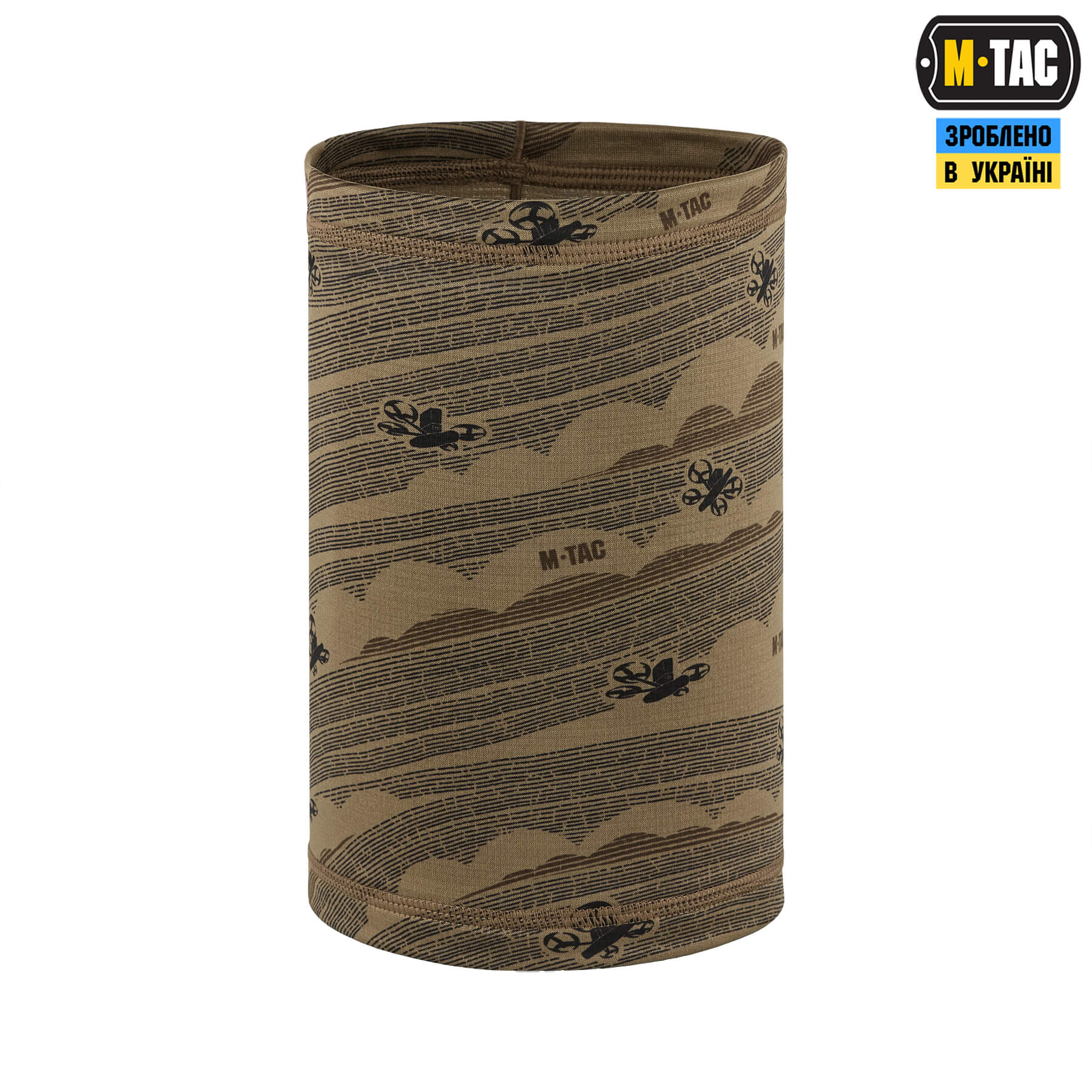 M-Tac шарф-труба микрофлис Wind Of Freedom Tan — 4