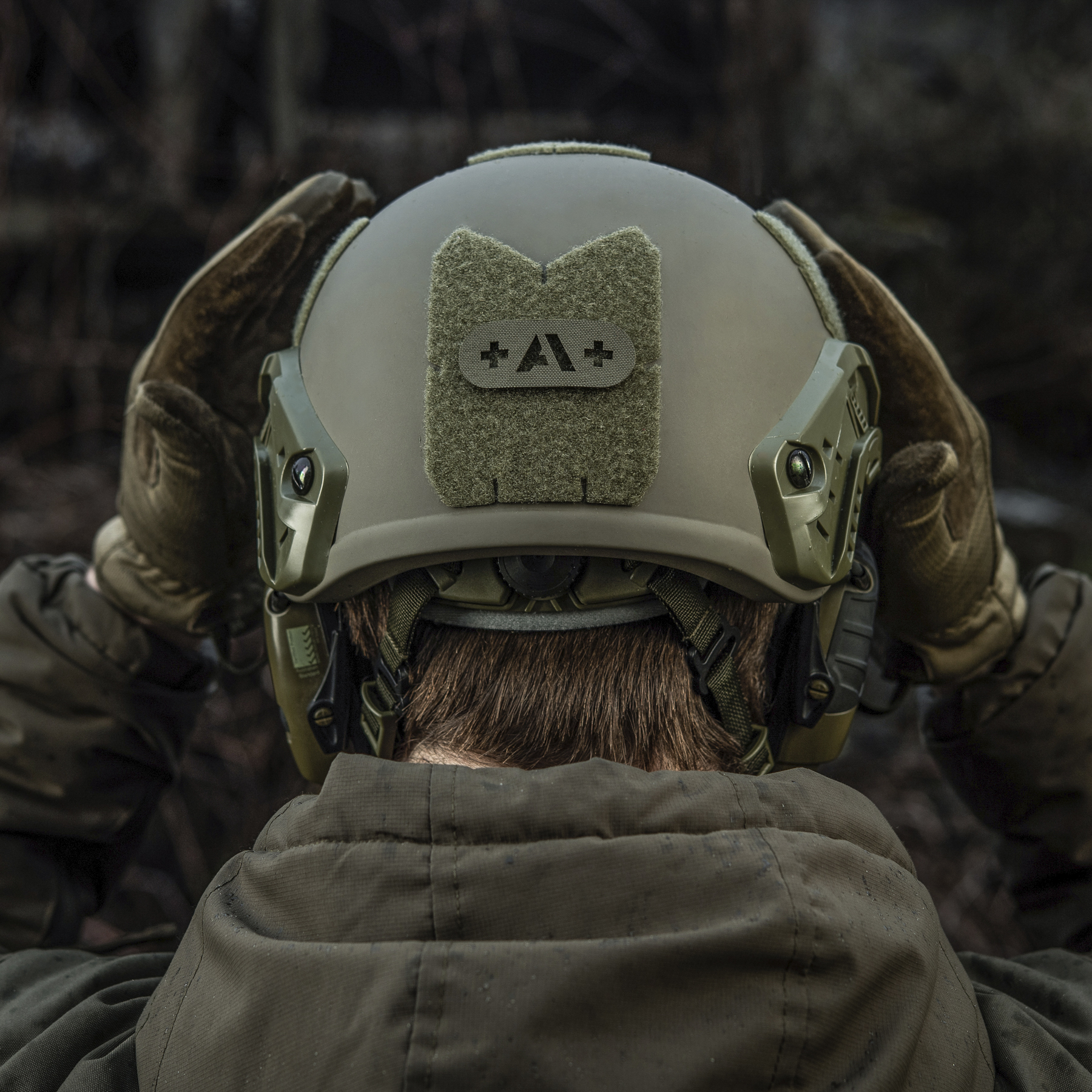 M-Tac нашивка группа крови +A+ сквозная Laser Cut Ranger Green — 5