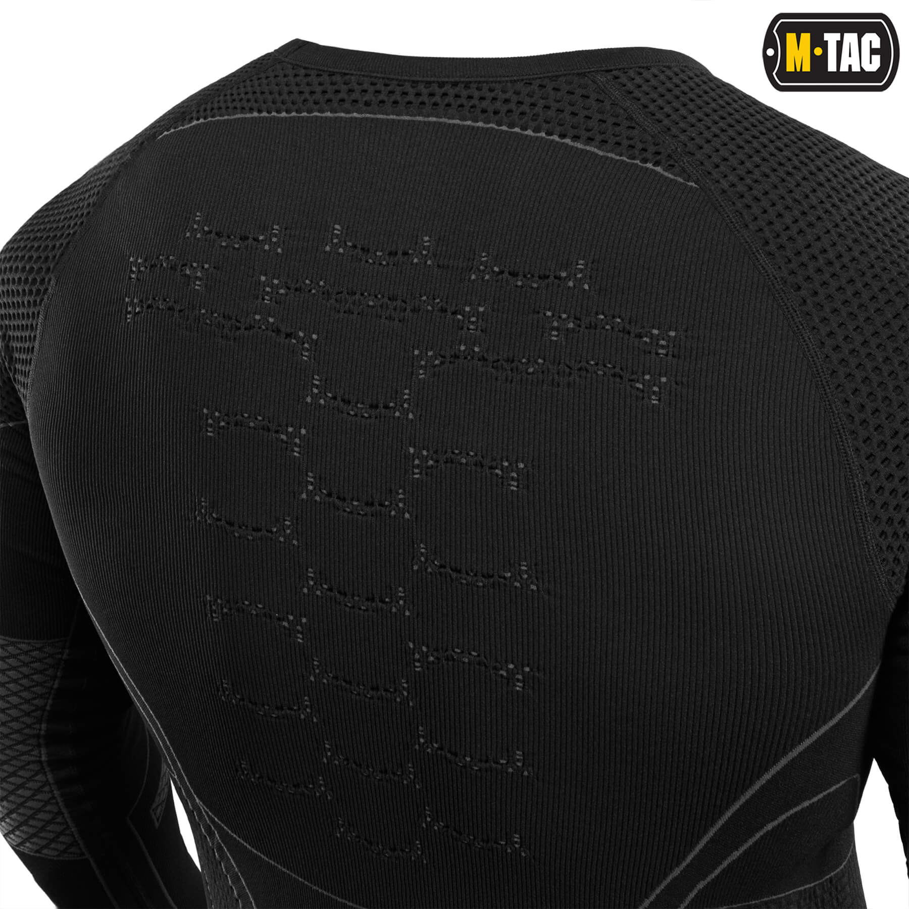 M-Tac терморубашка компрессионная Black/Dark Grey — 10
