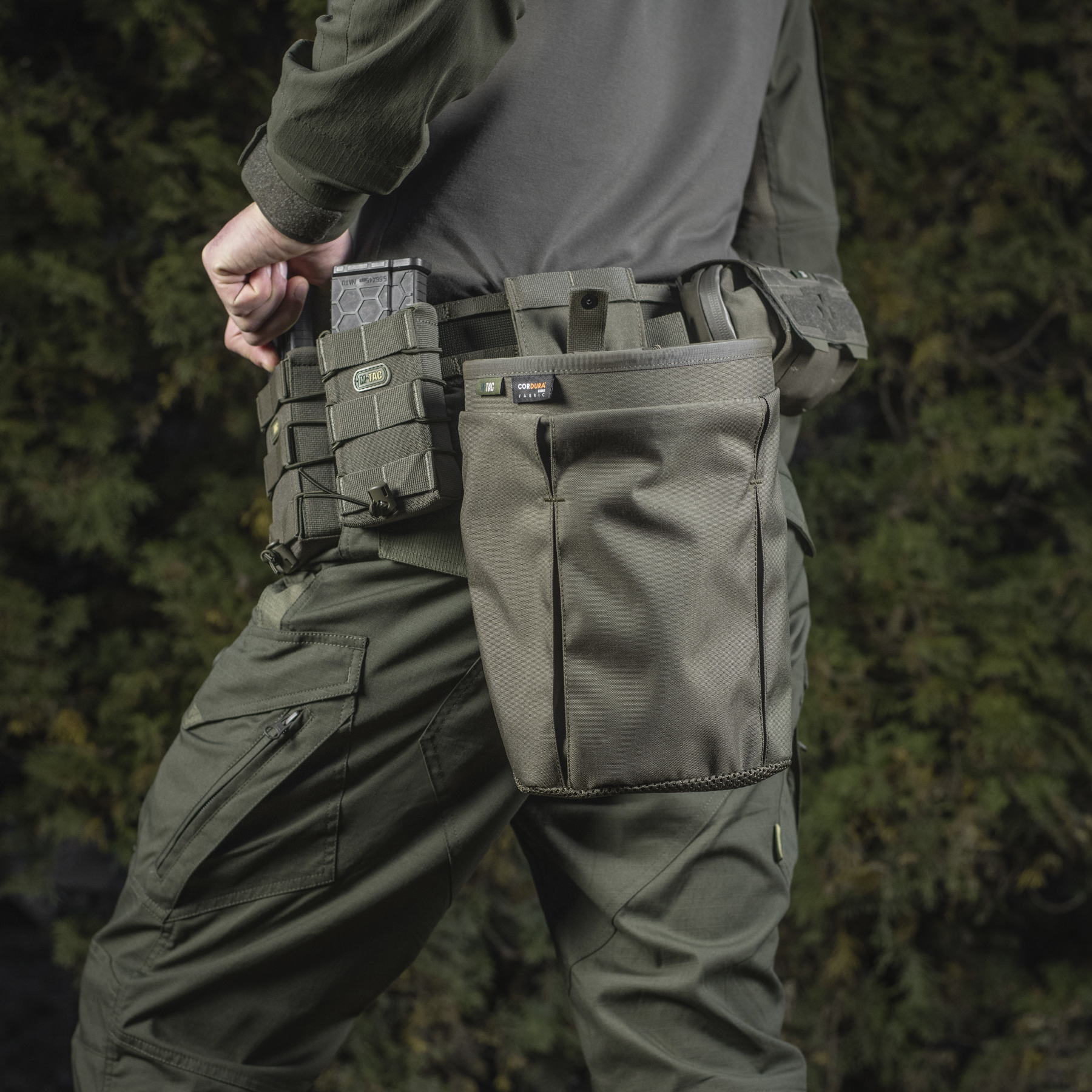 M-Tac сумка сброса магазинов Lite Elite Ranger Green — 12