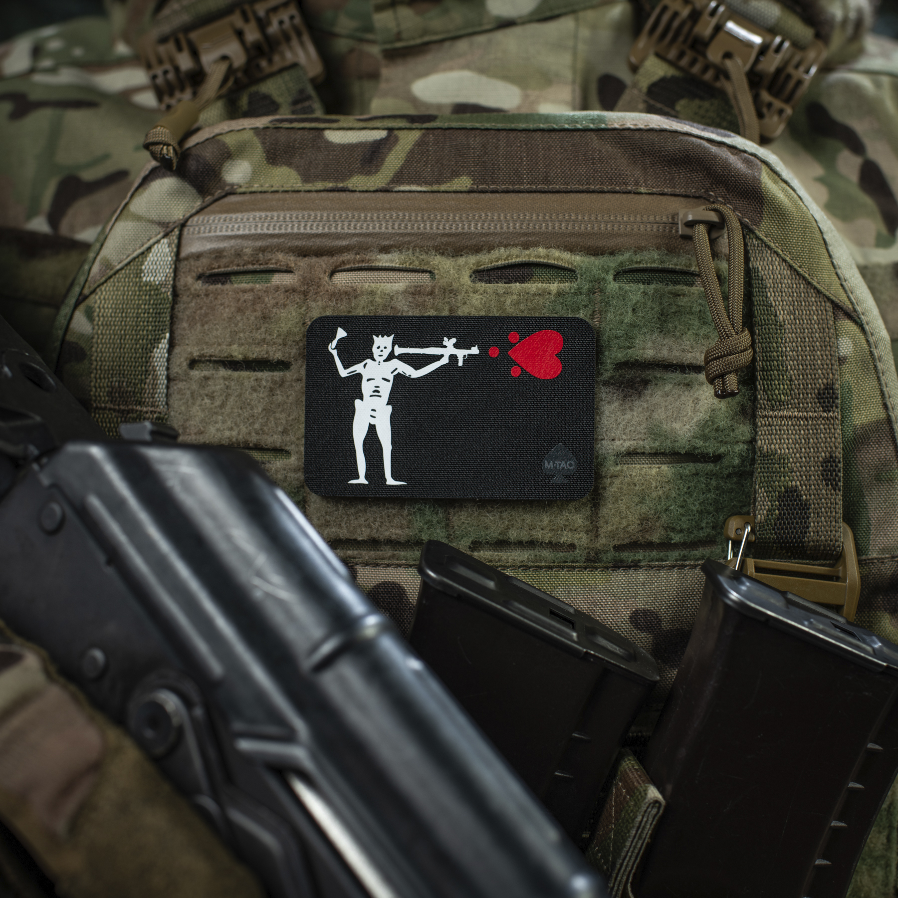 M-Tac нашивка прапор Чорна Борода РПГ-7 Black — 4