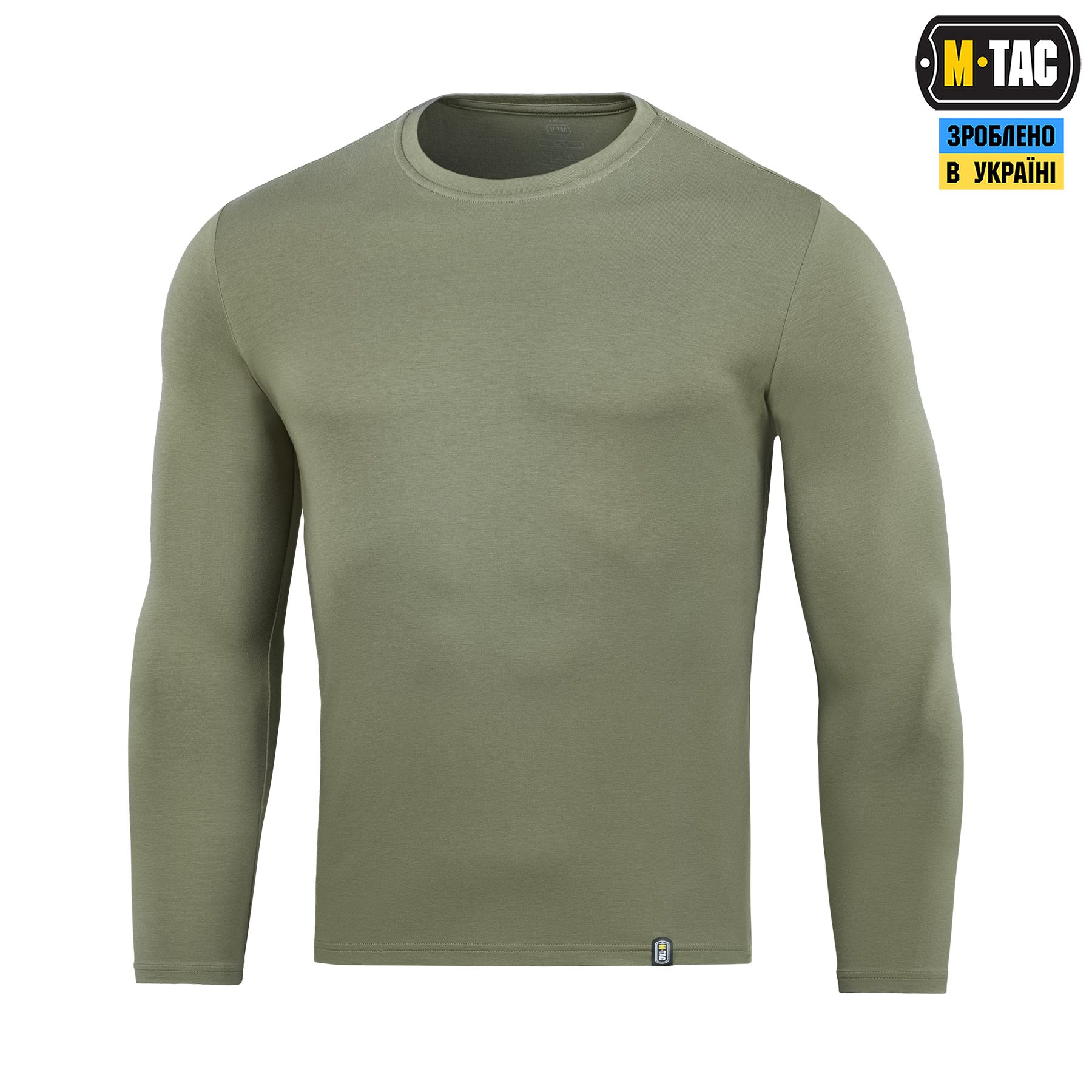 M-Tac футболка длинный рукав 93/7 Light Olive — 2