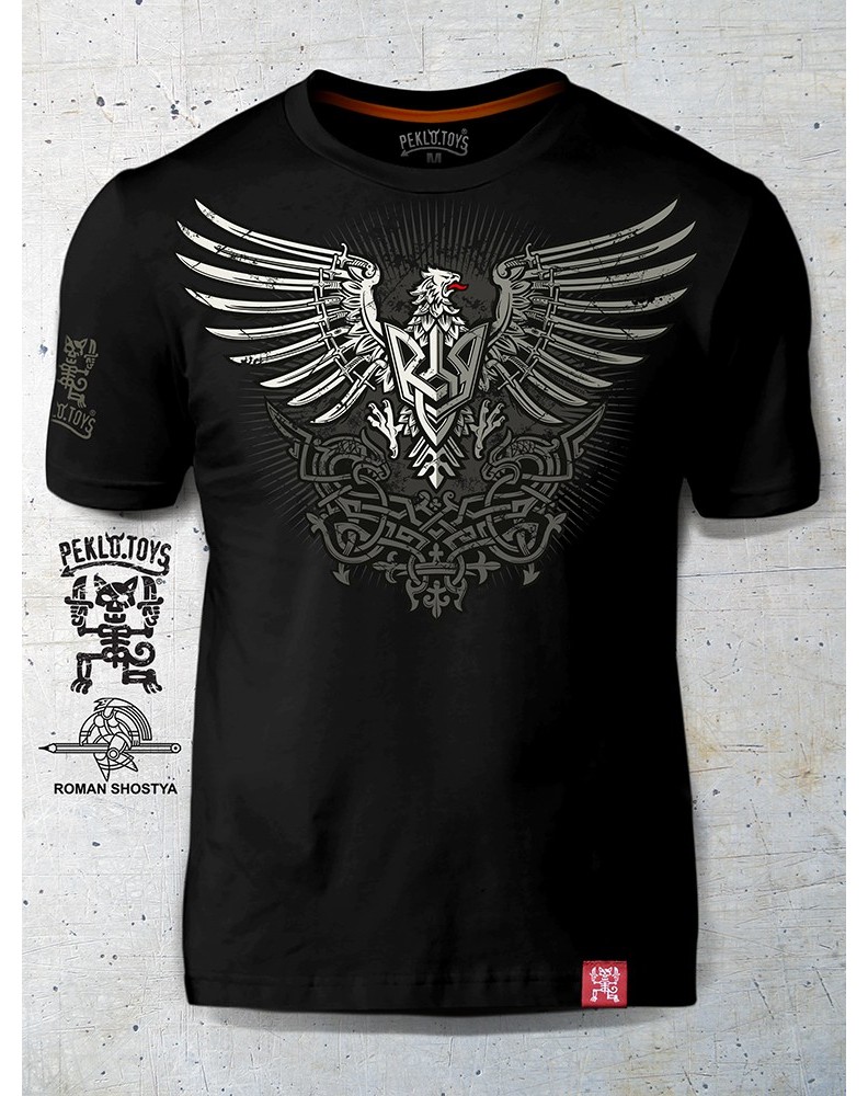PEKLO.TOYS футболка Орел-Тризуб чорна