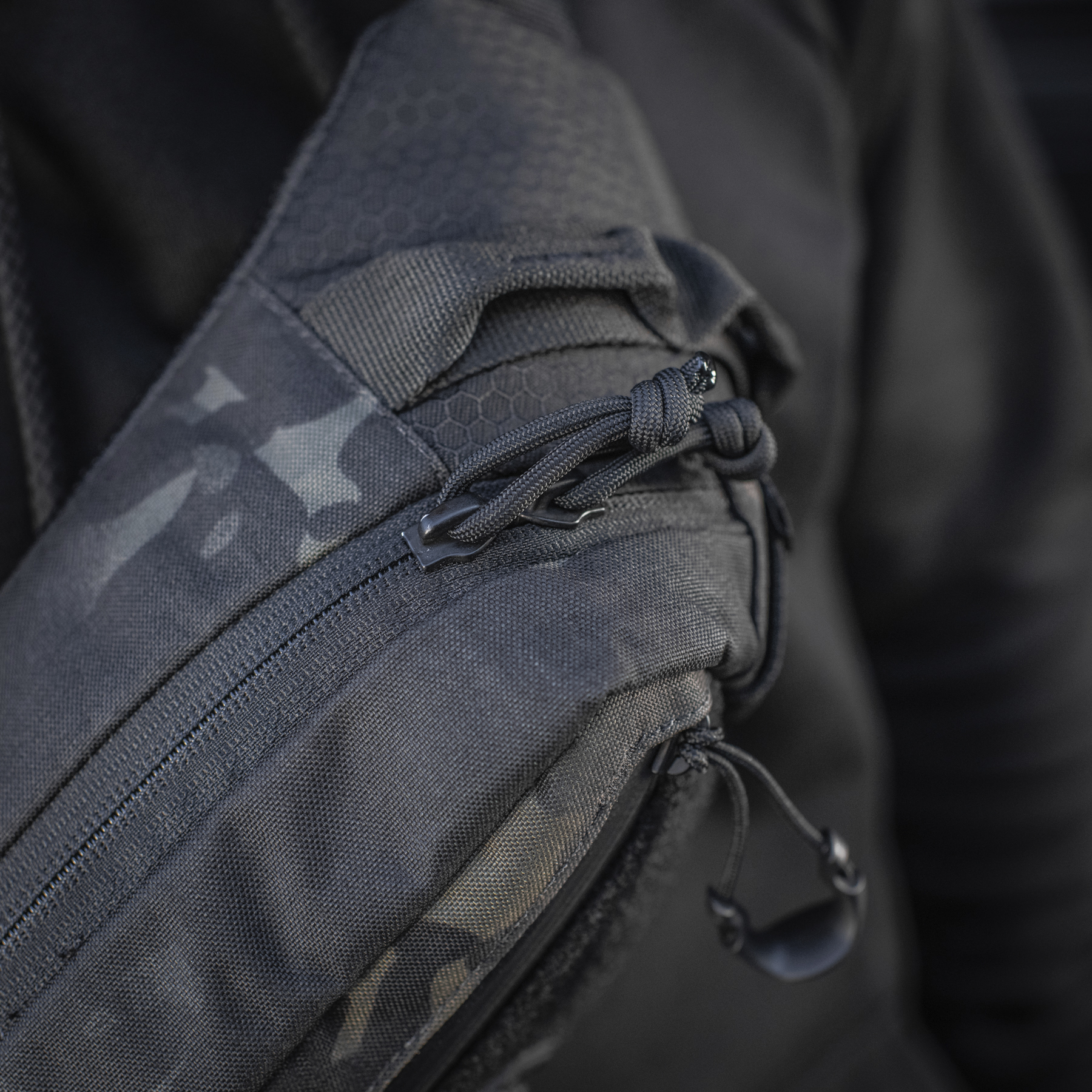M-Tac сумка Waist Bag Elite Hex Multicam Black/Black — 12