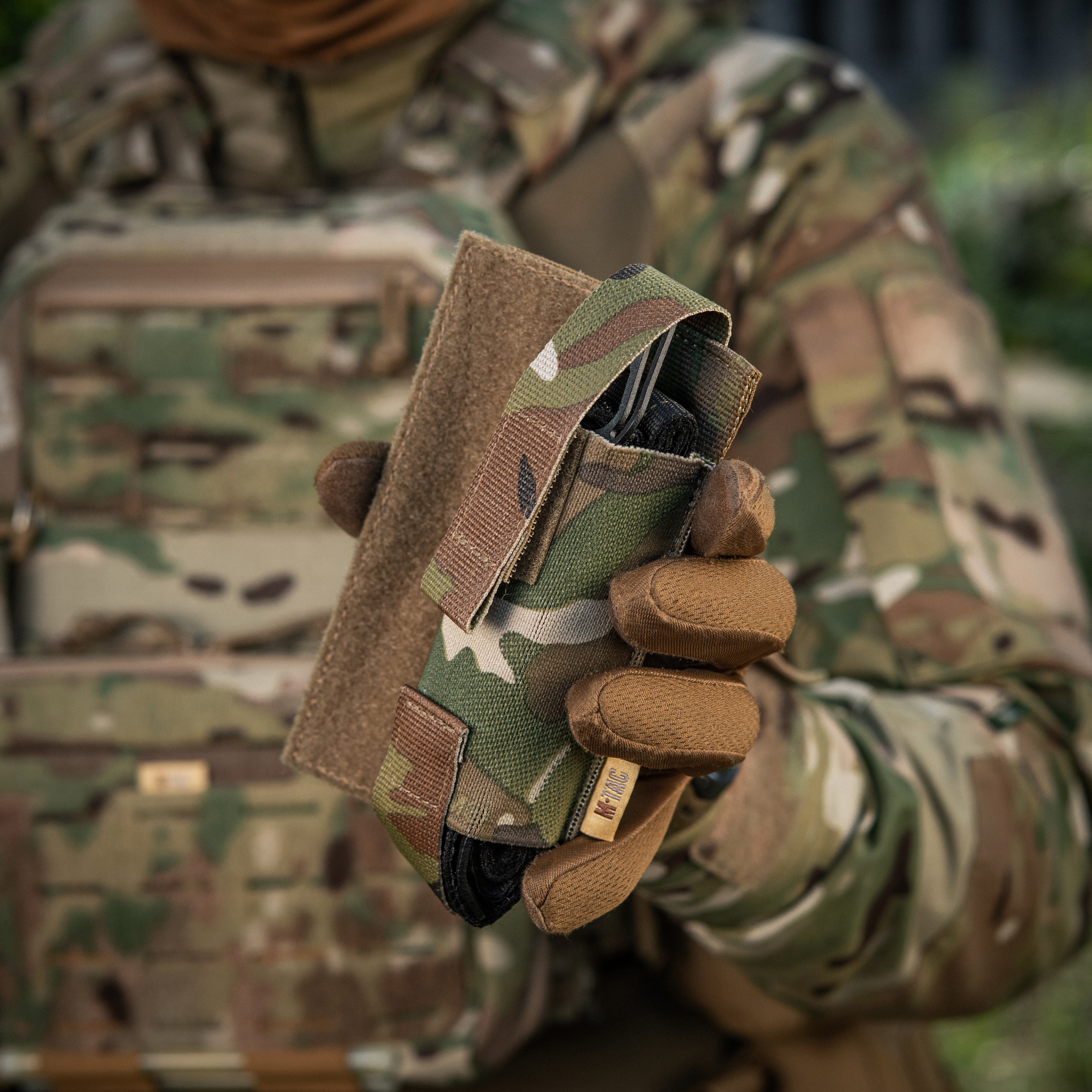M-Tac подсумок для турникета эластичный на липучке Gen.II Multicam — 18