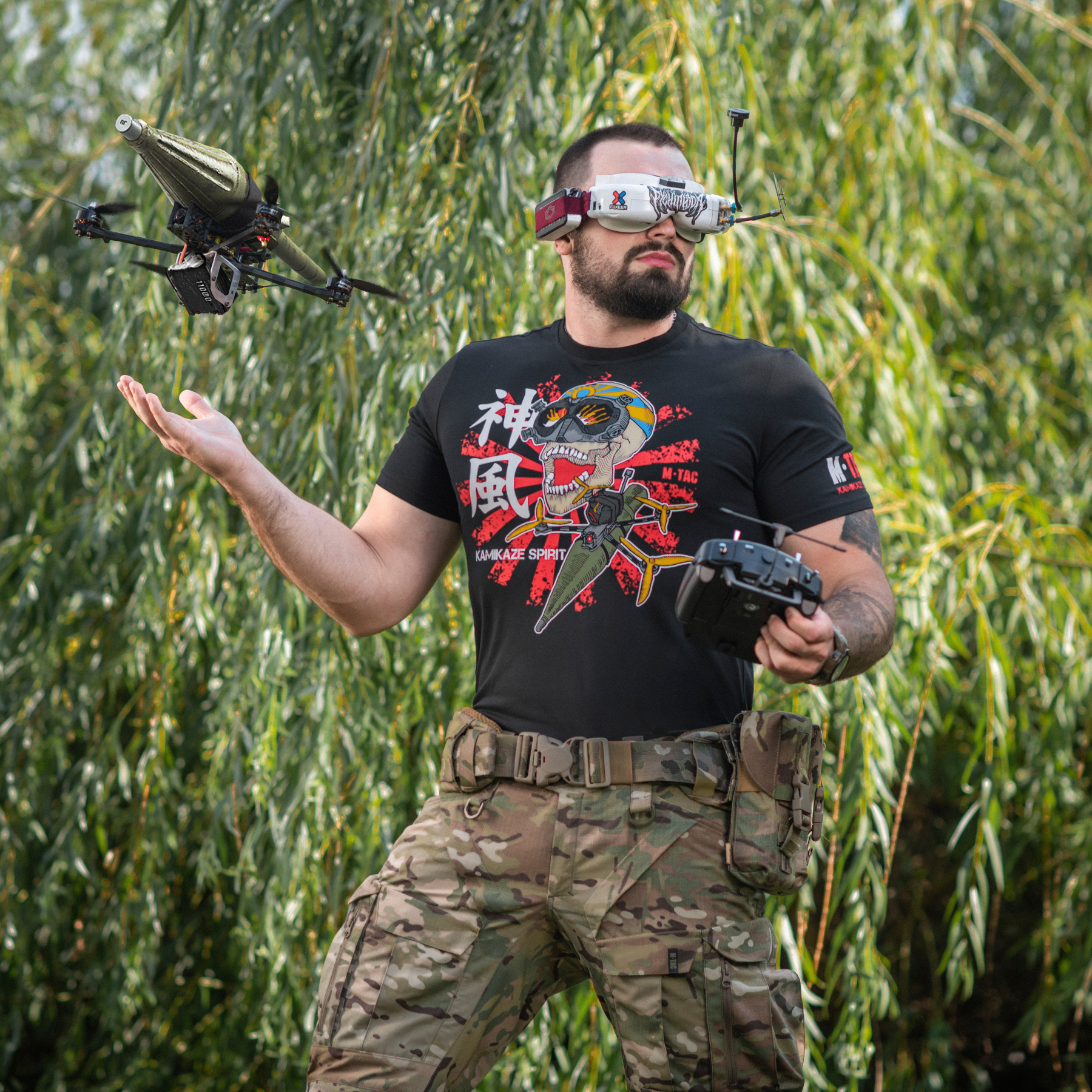 M-Tac футболка Kamikaze Spirit Black — 7