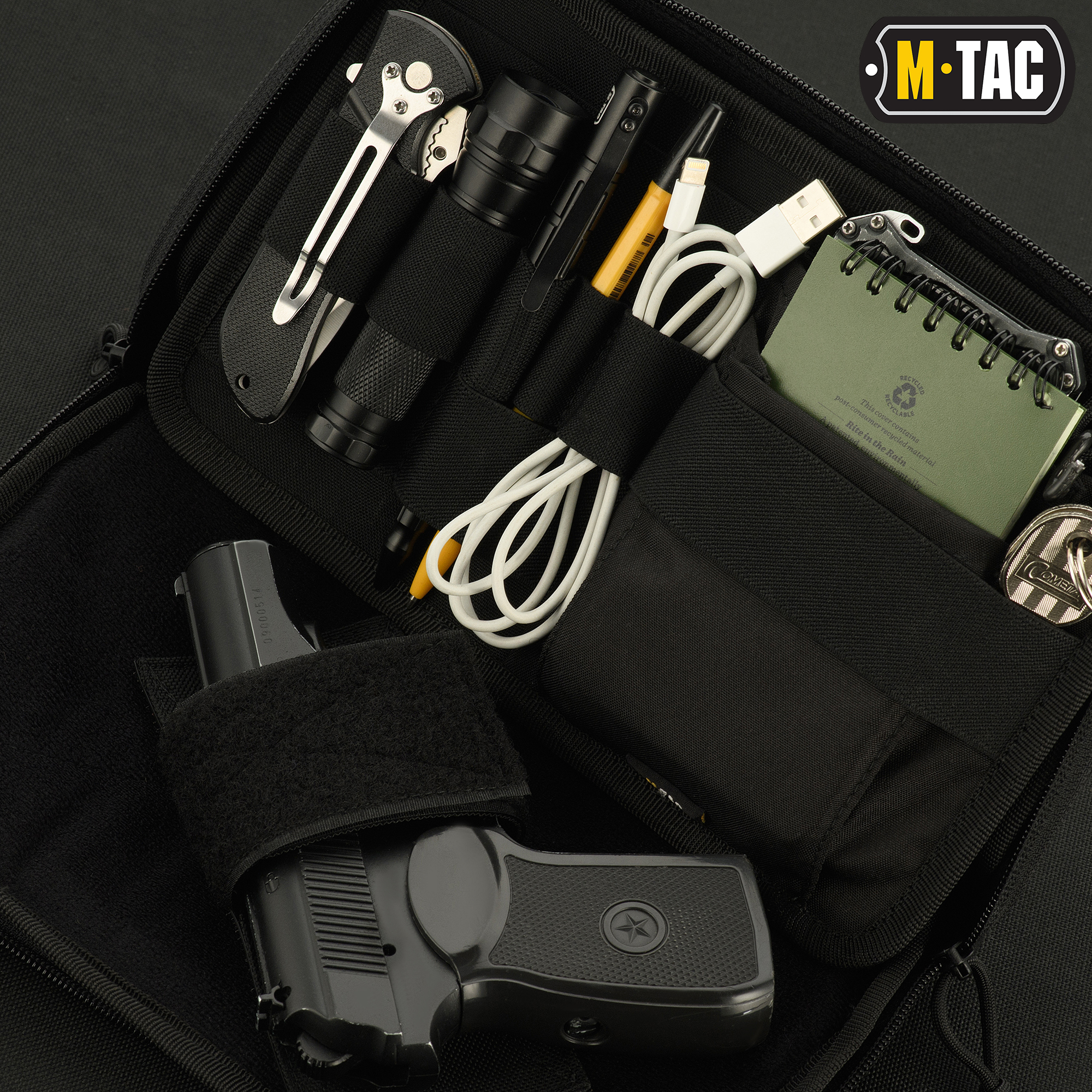 M-Tac Chest Rig Elite Black — 16