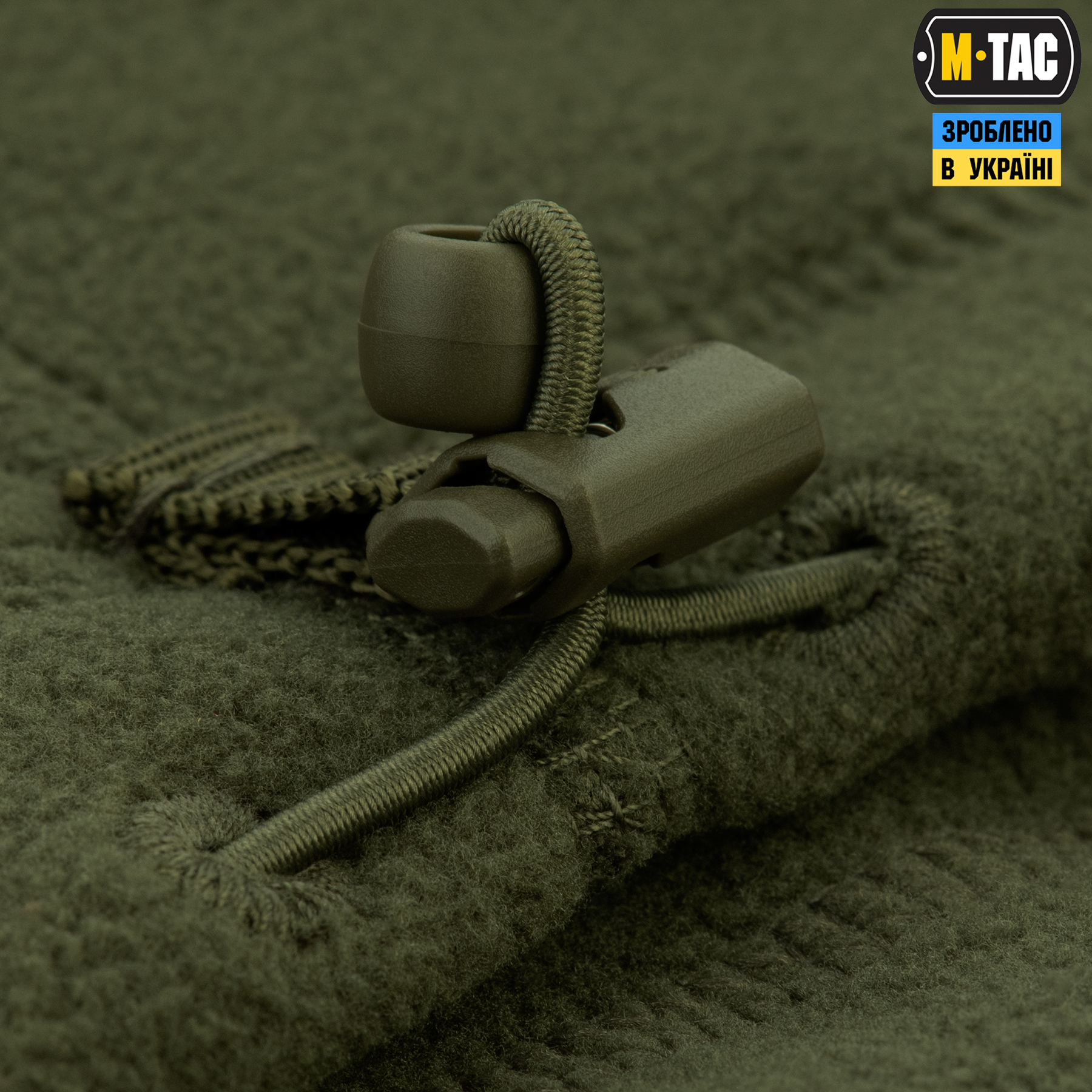 M-Tac шарф-труба анатомический с затяжкой Elite флис (320г/м2) Army Olive — 5