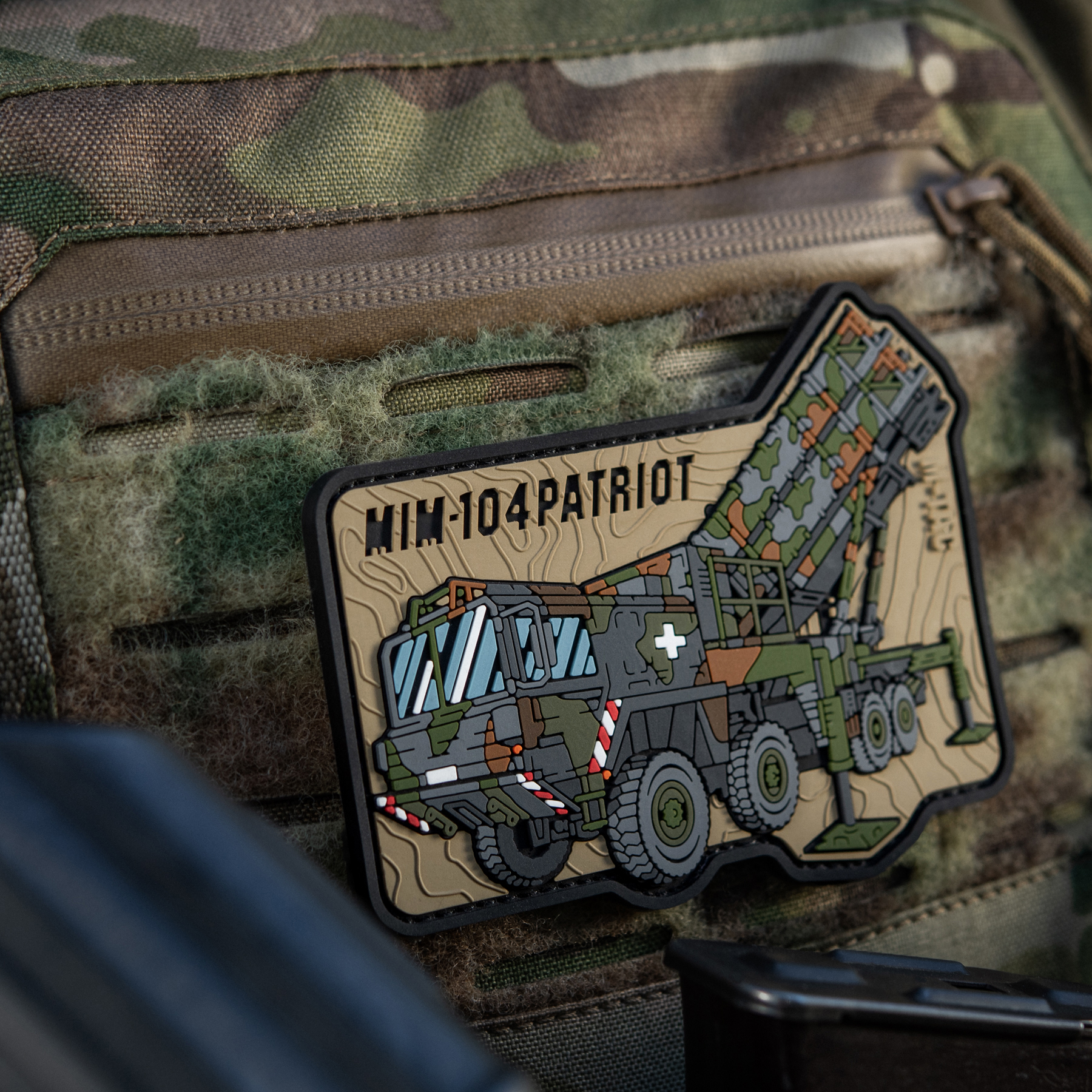 M-Tac нашивка MIM-104 Patriot (PVC) — 8