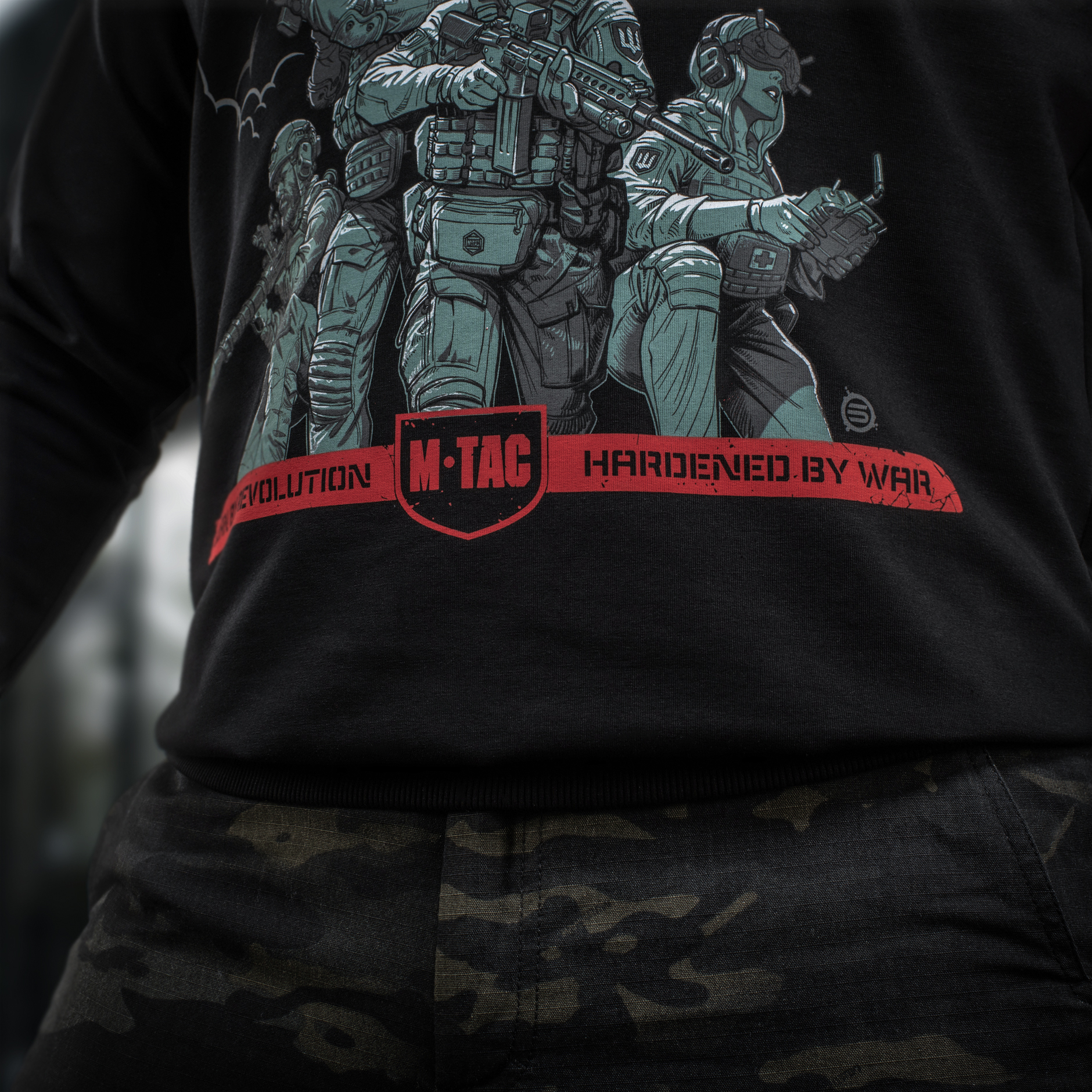 M-Tac кофта Hoodie Freedom Black — 14
