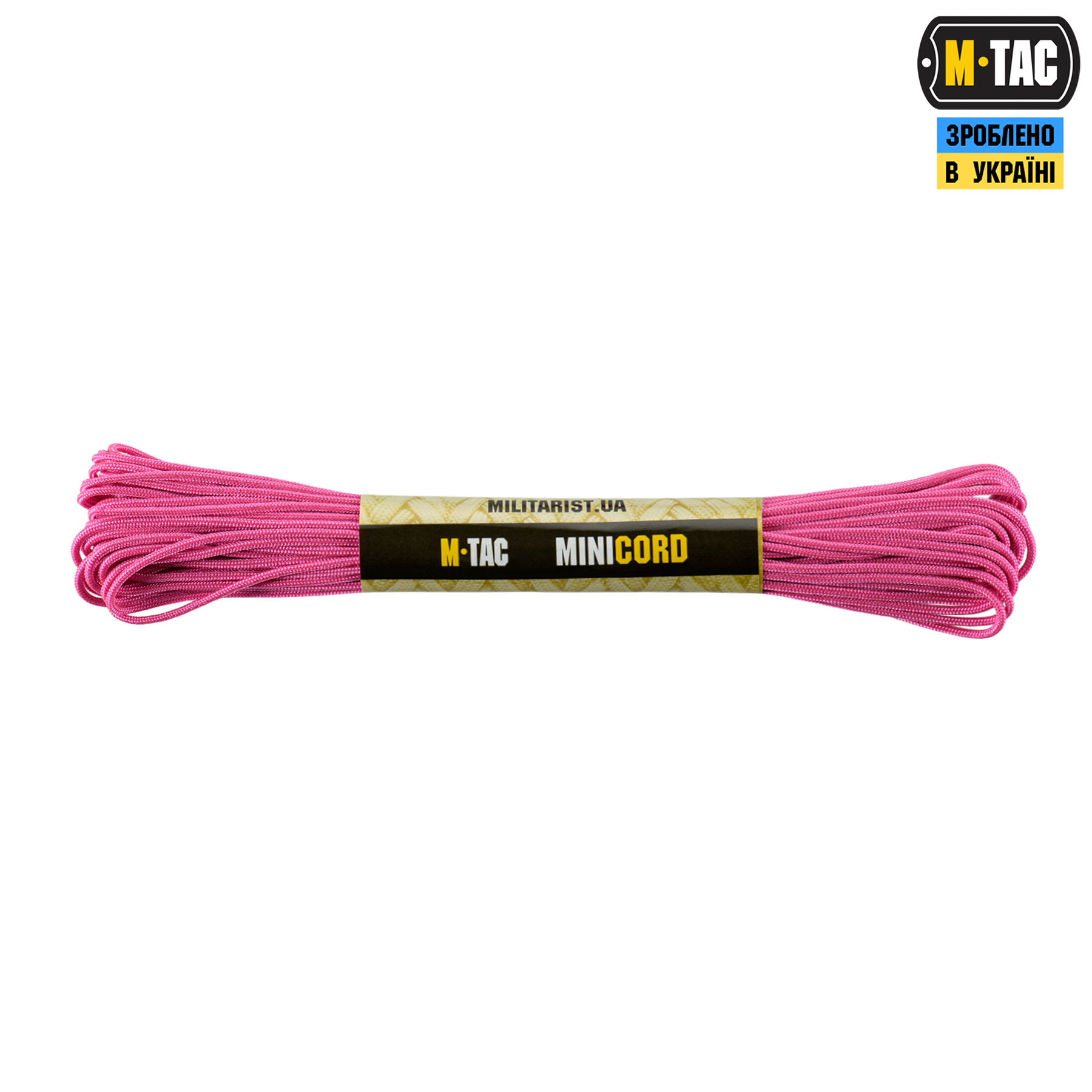 M-Tac паракорд Minicord 15m Neon Pink — 2