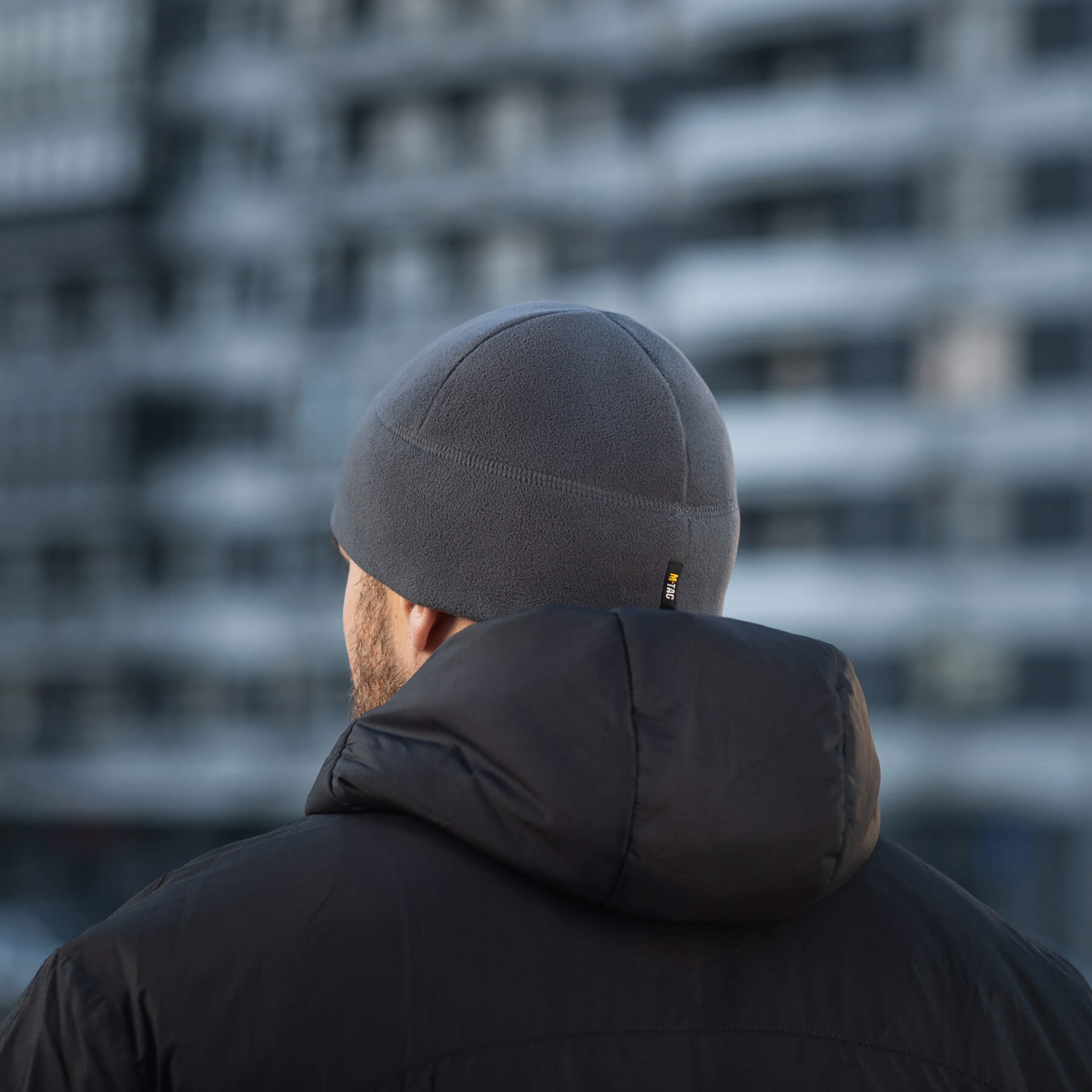 M-Tac шапка Watch Cap Elite флис (320г/м2) Dark Grey — 9