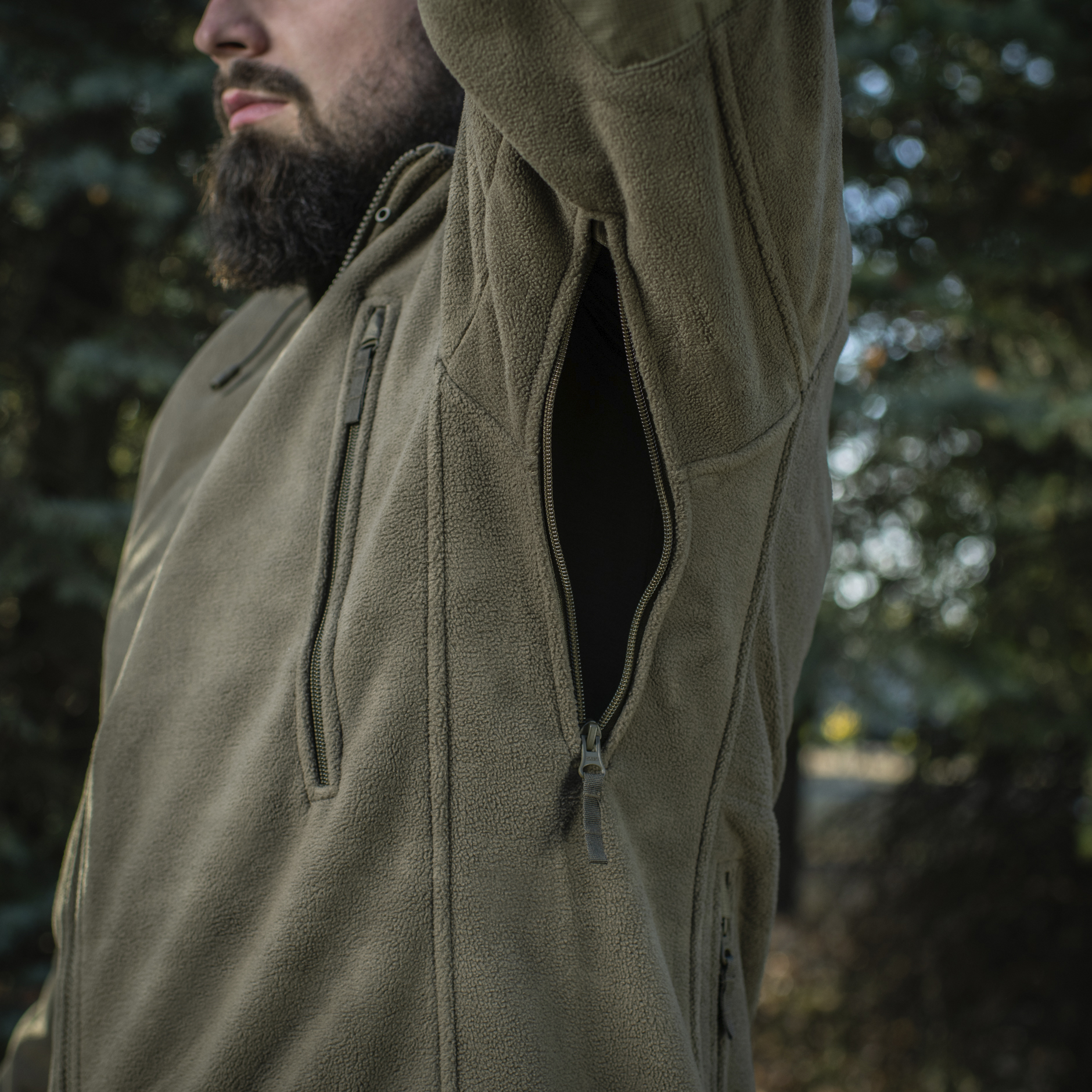 M-Tac куртка флисовая Windblock Division Gen.II Dark Olive — 30