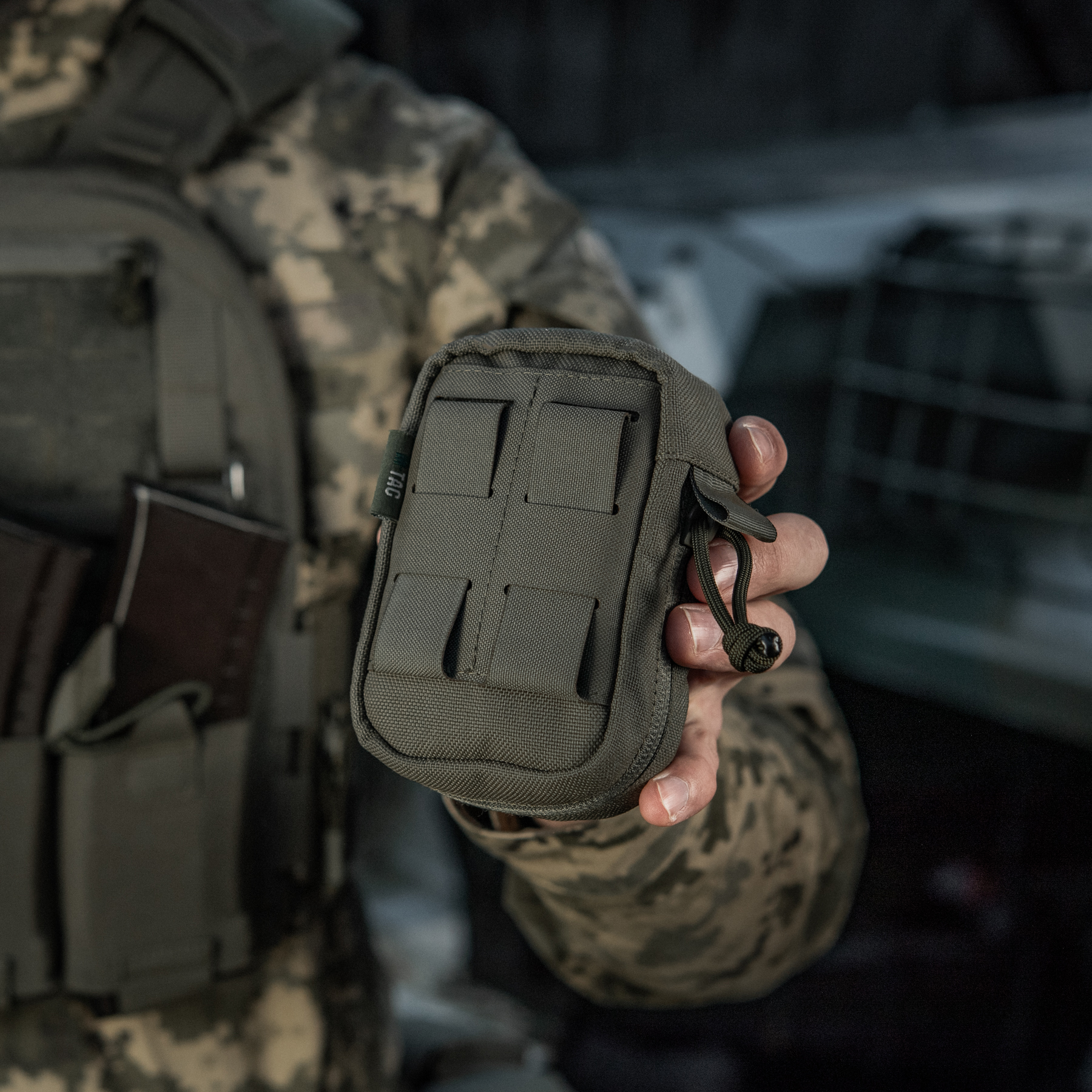 M-Tac подсумок для медицинских перчаток Elite Ranger Green — 15