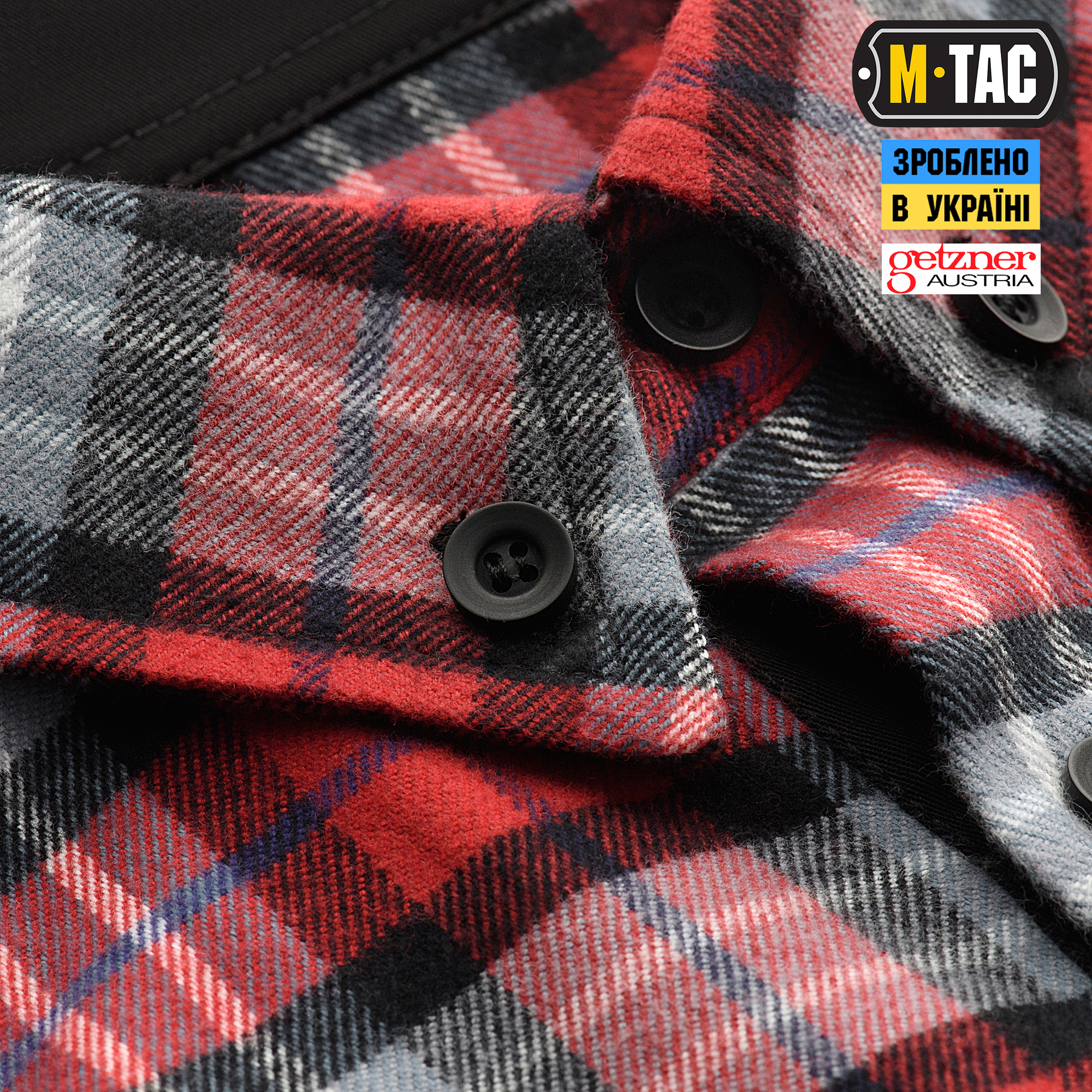 M-Tac рубашка Redneck Cotton Shirt Red — 23