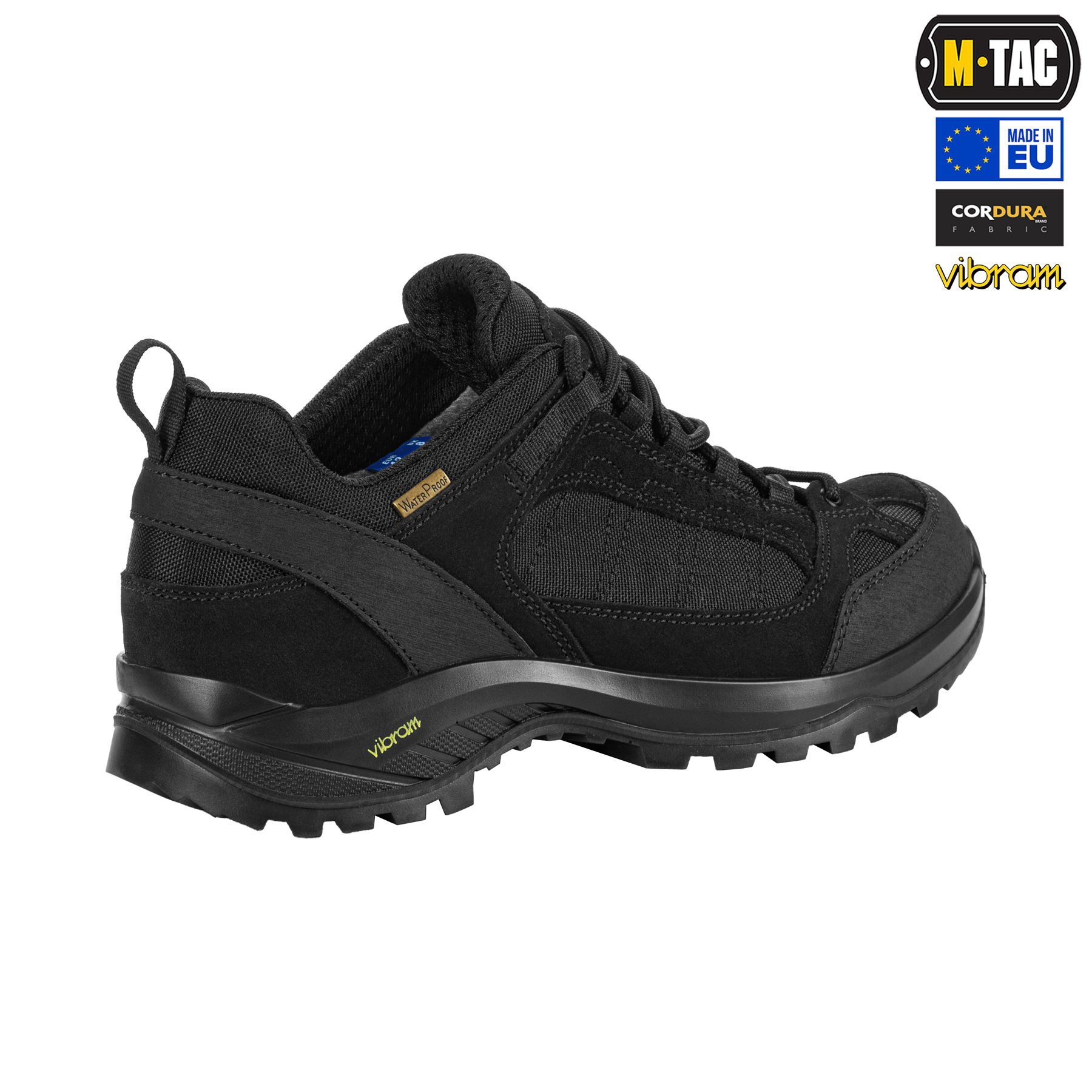 M-Tac кроссовки тактические демисезонные Pro Line Black — 5