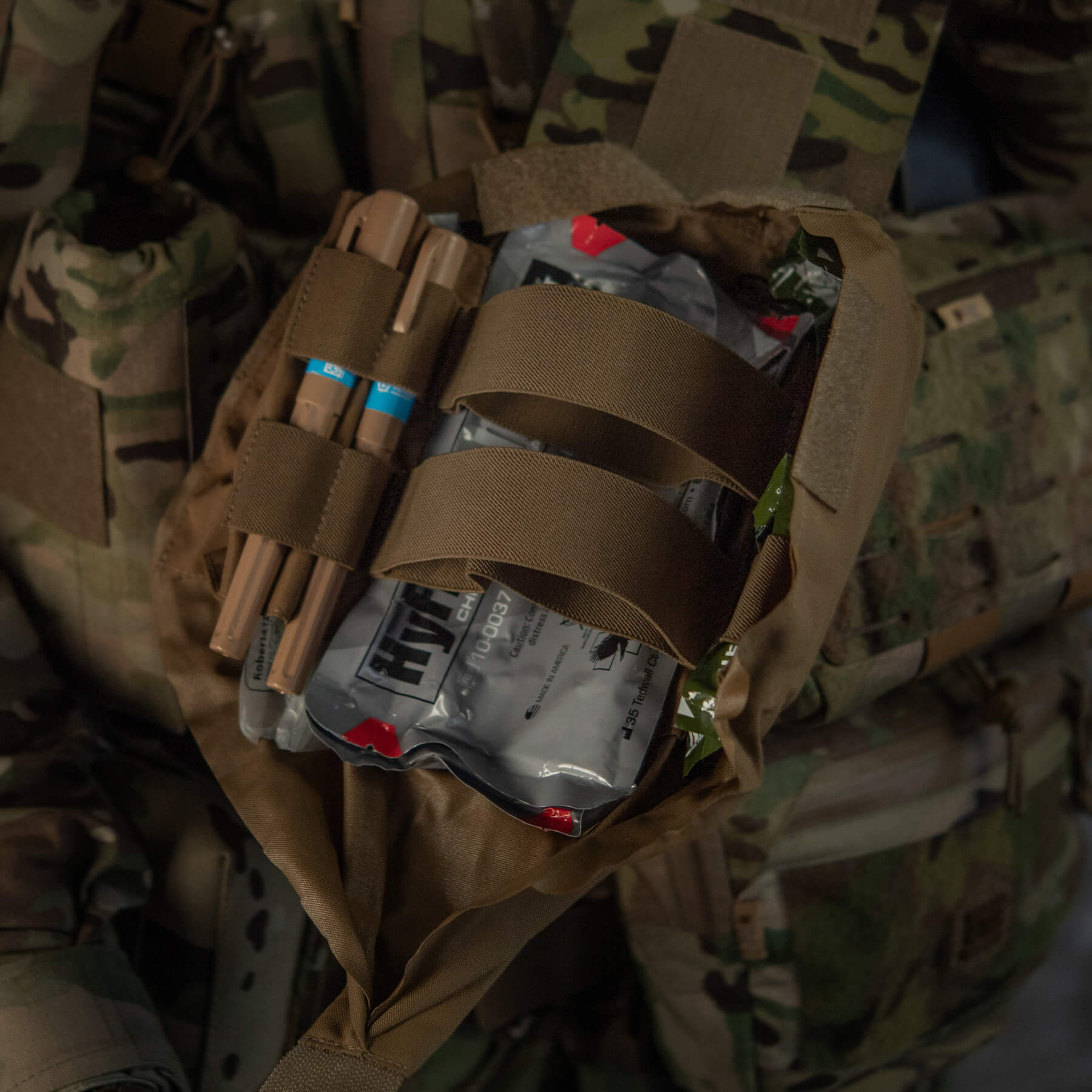 M-Tac подсумок медицинский вертикальный Large Gen.II Elite Multicam — 32