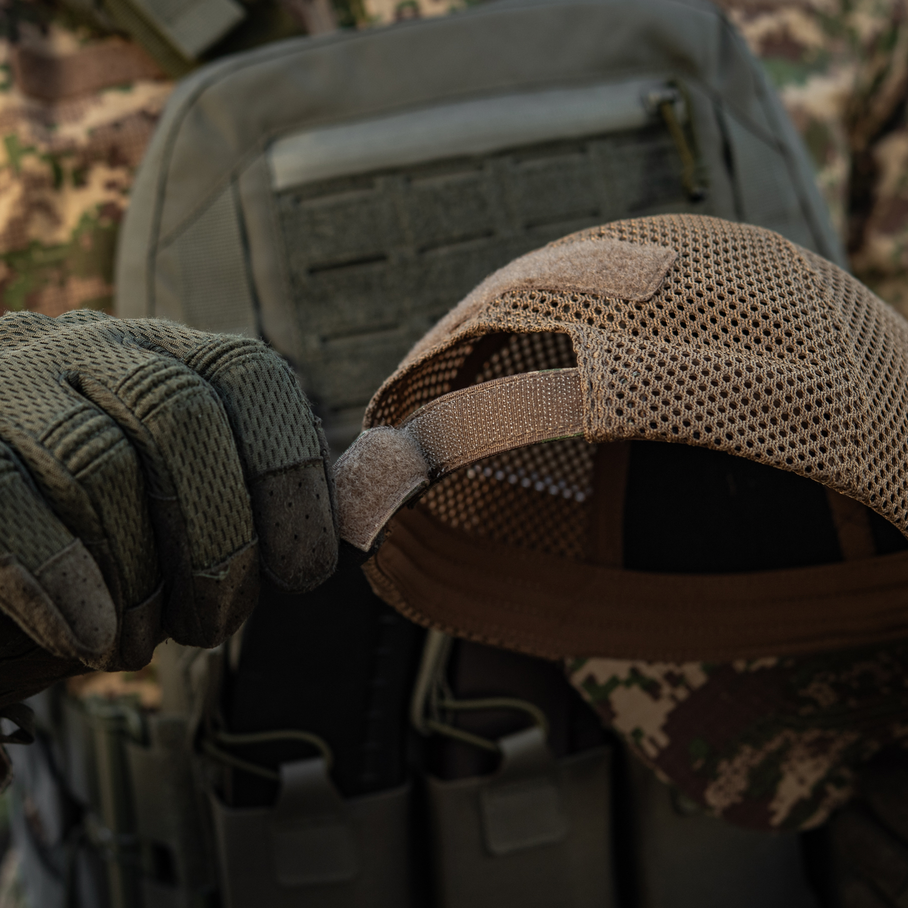 M-Tac бейсболка тактическая с сеткой Rip-Stop NGU Camo — 20