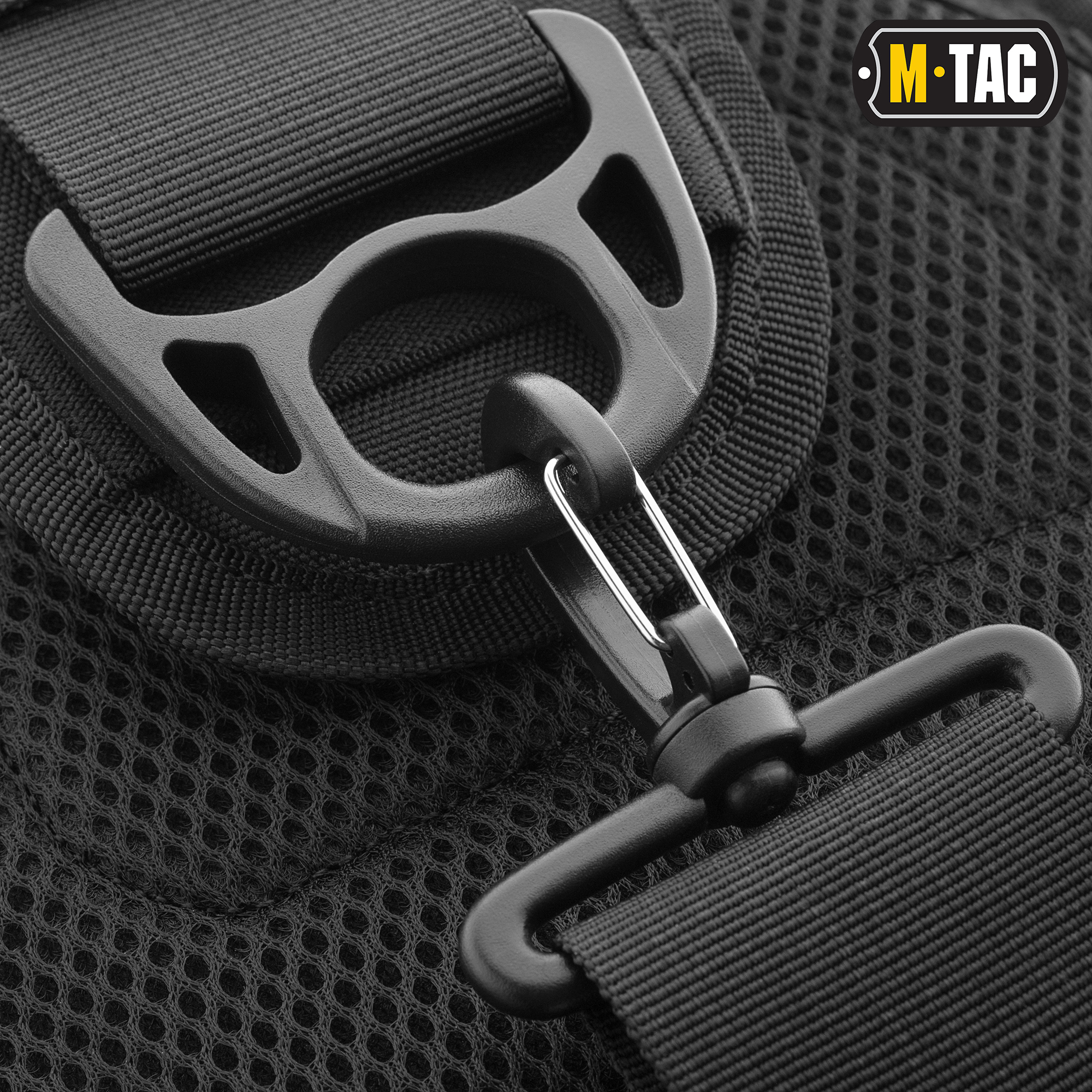M-Tac сумка Urban Line City Patrol Carabiner Bag Black — 8