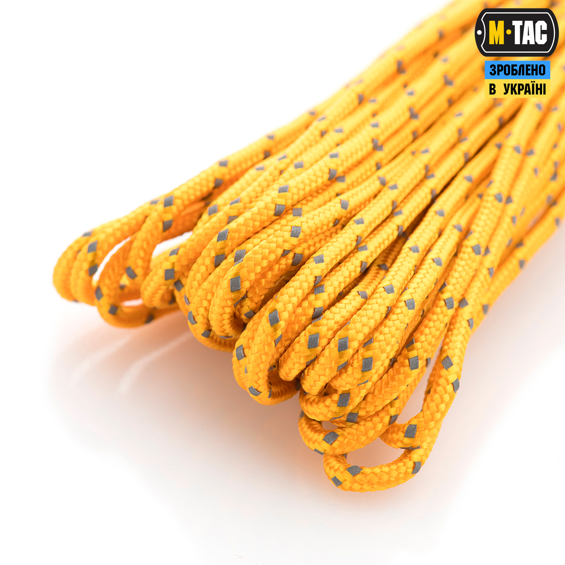 M-Tac паракорд Minicord 15m Reflective Goldenrod — 4